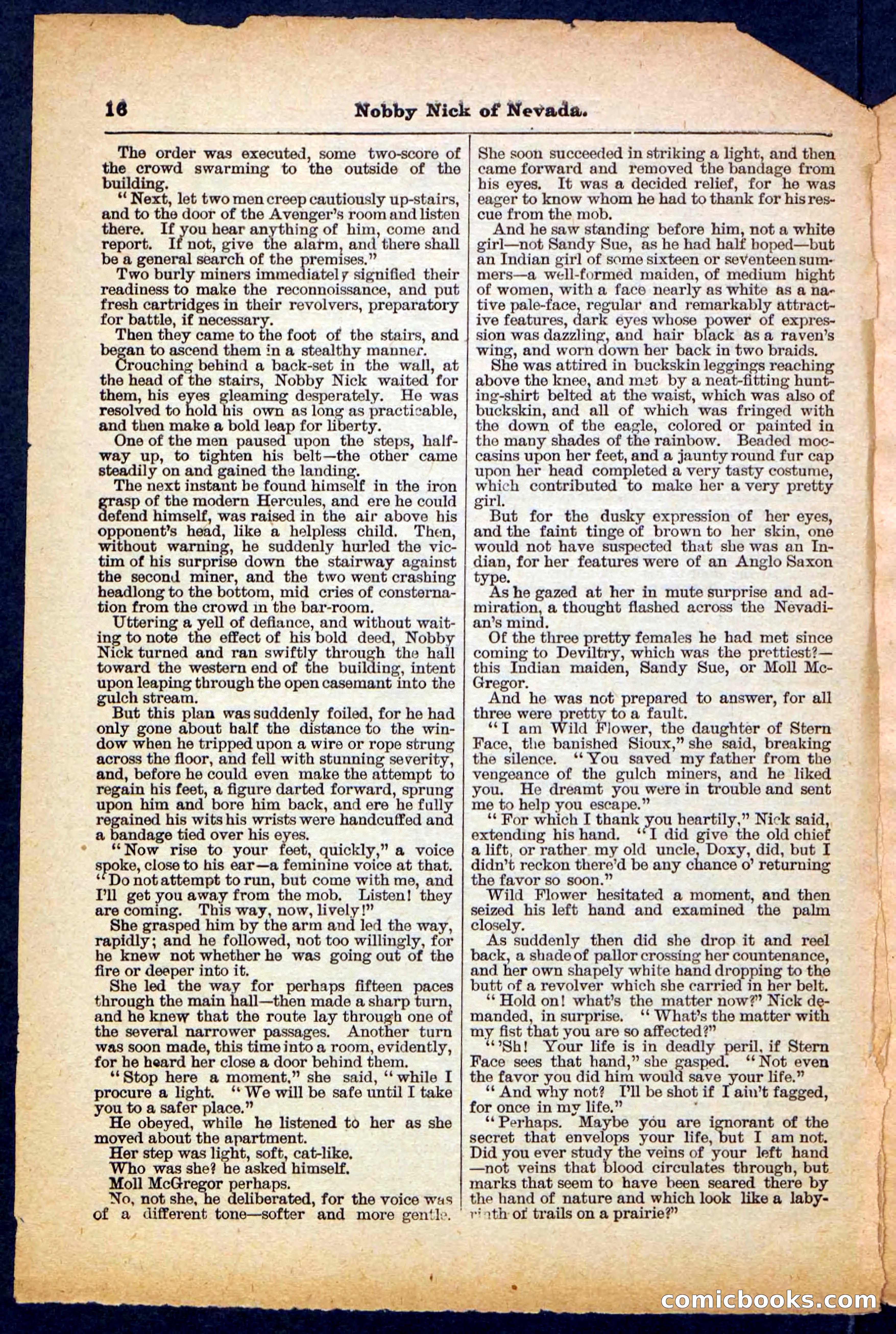 Beadle's Pocket Library No. 147 — page 16 of 32