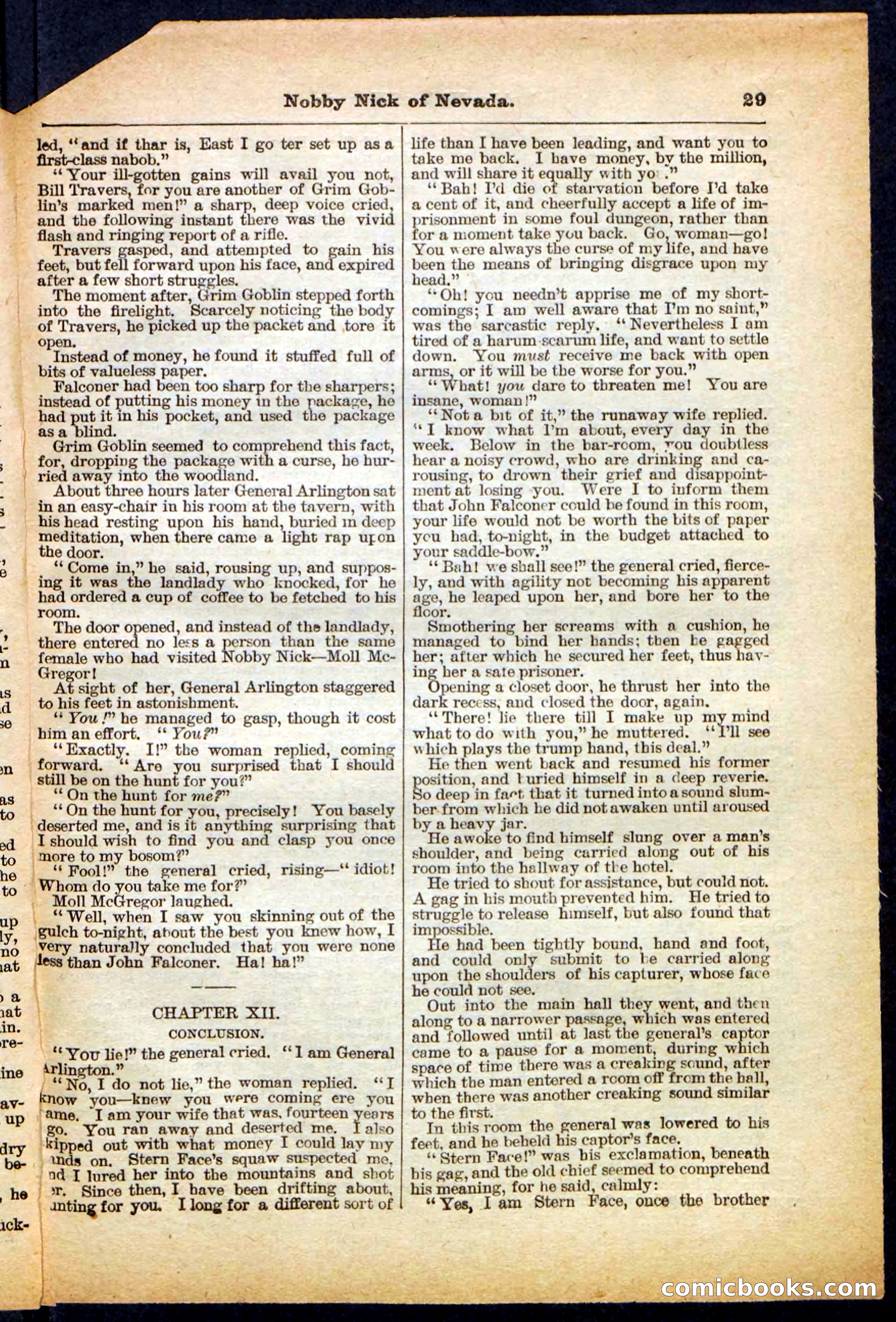 Beadle's Pocket Library No. 147 — page 29 of 32