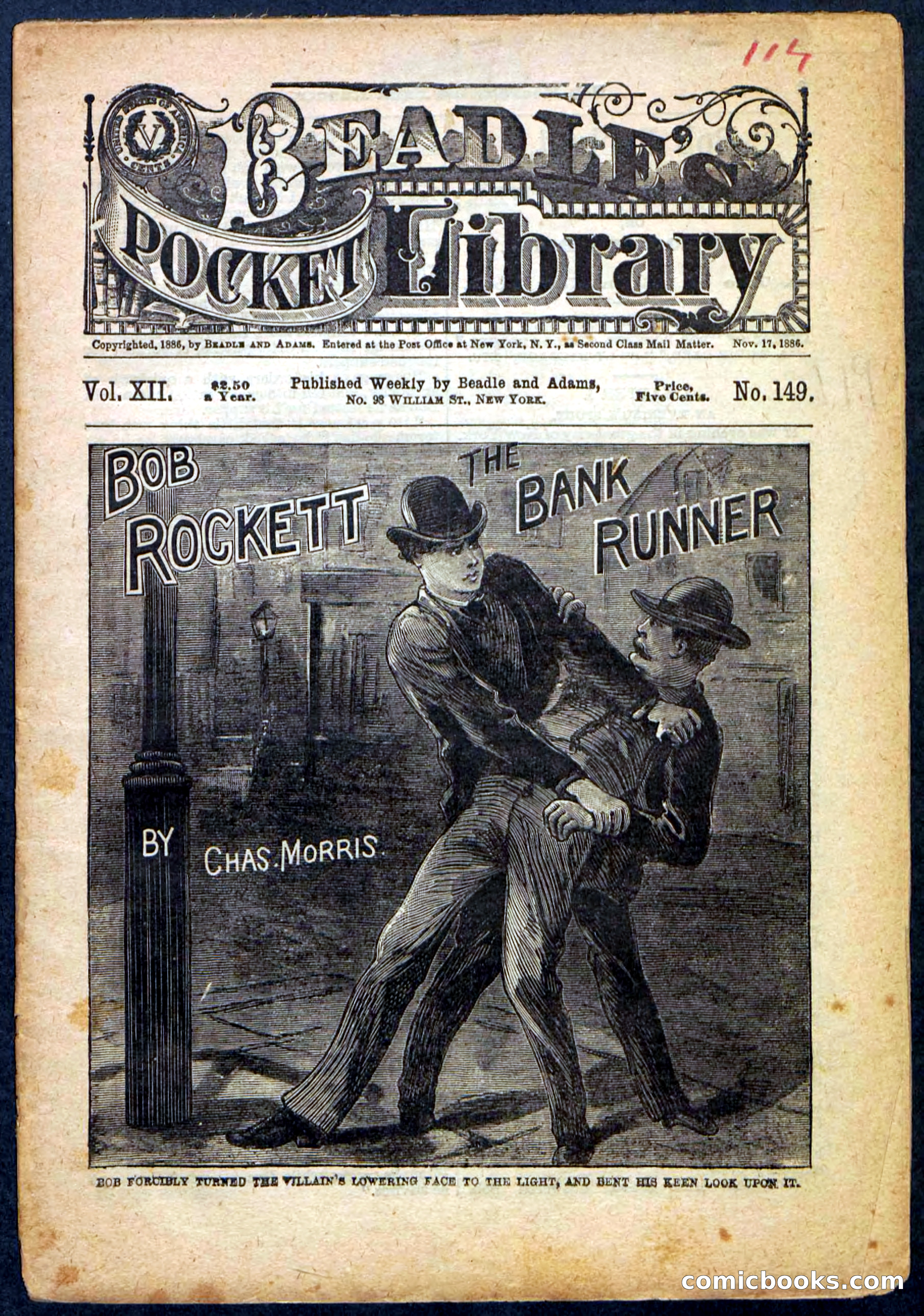 Beadle's Pocket Library No. 149 — page 1 of 32