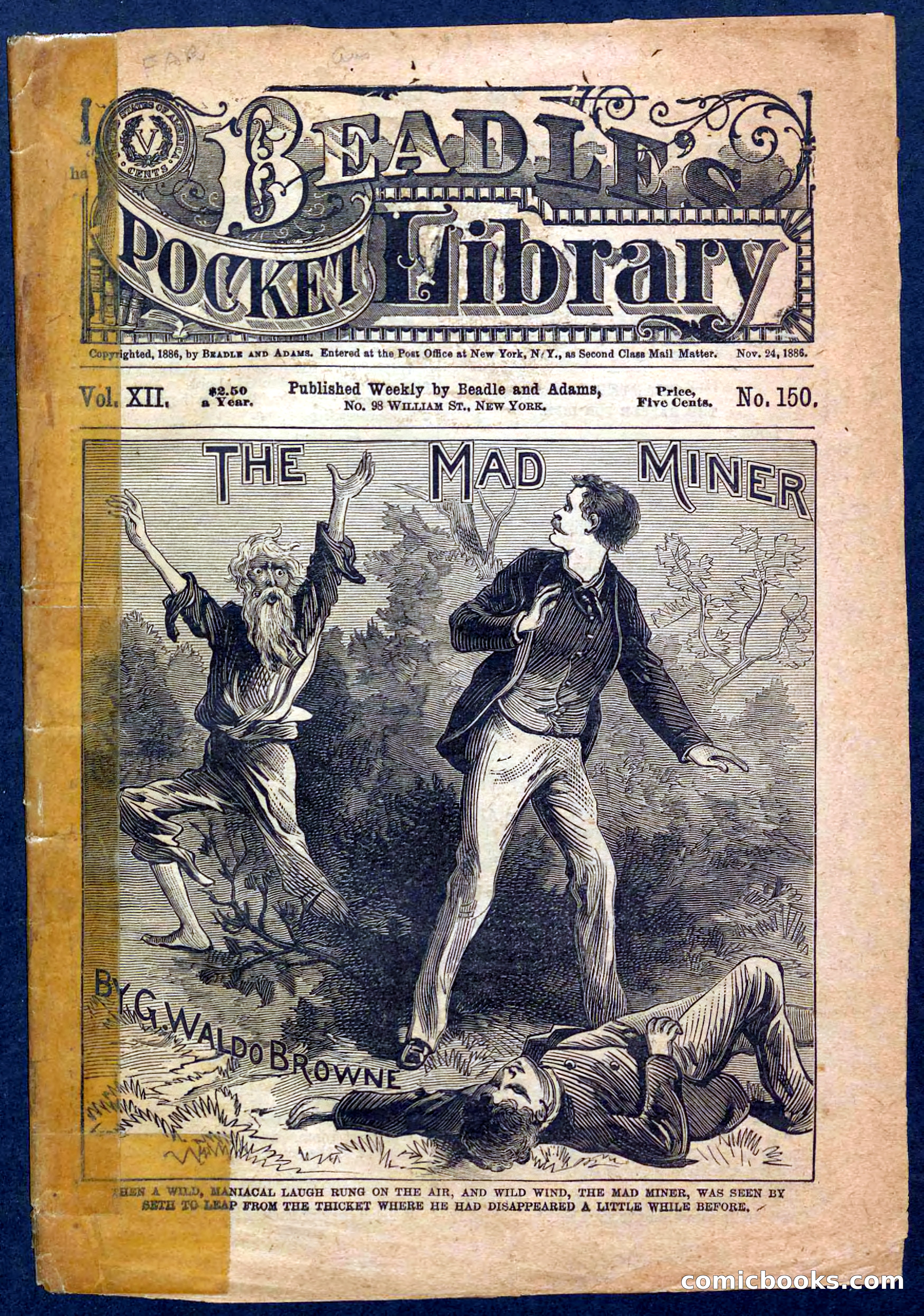 Beadle's Pocket Library, No. 150 — page 1 of 32