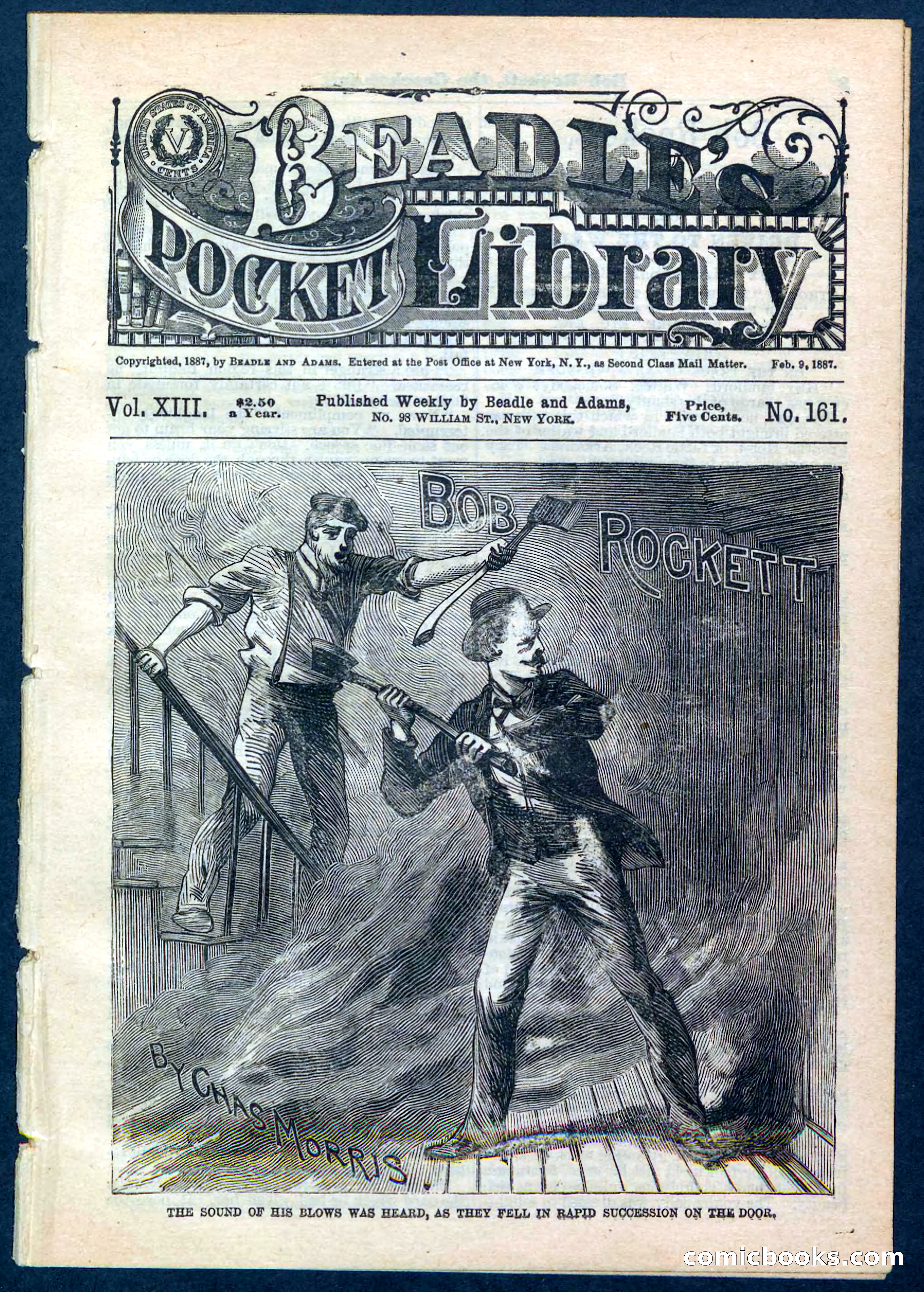 Beadle's Pocket Library No. 161 — page 1 of 32
