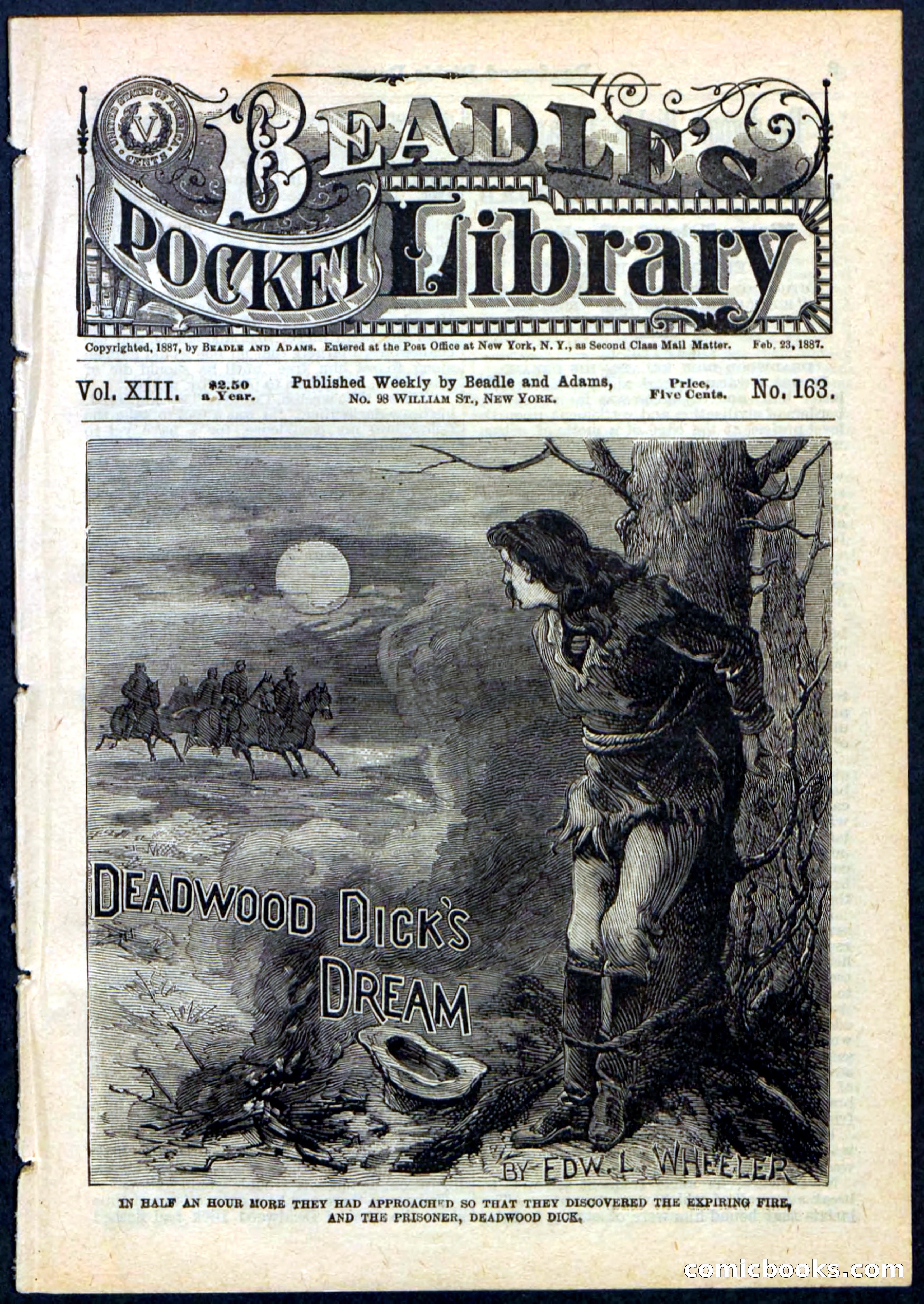 Beadle's Pocket Library No. 163 — page 1 of 32