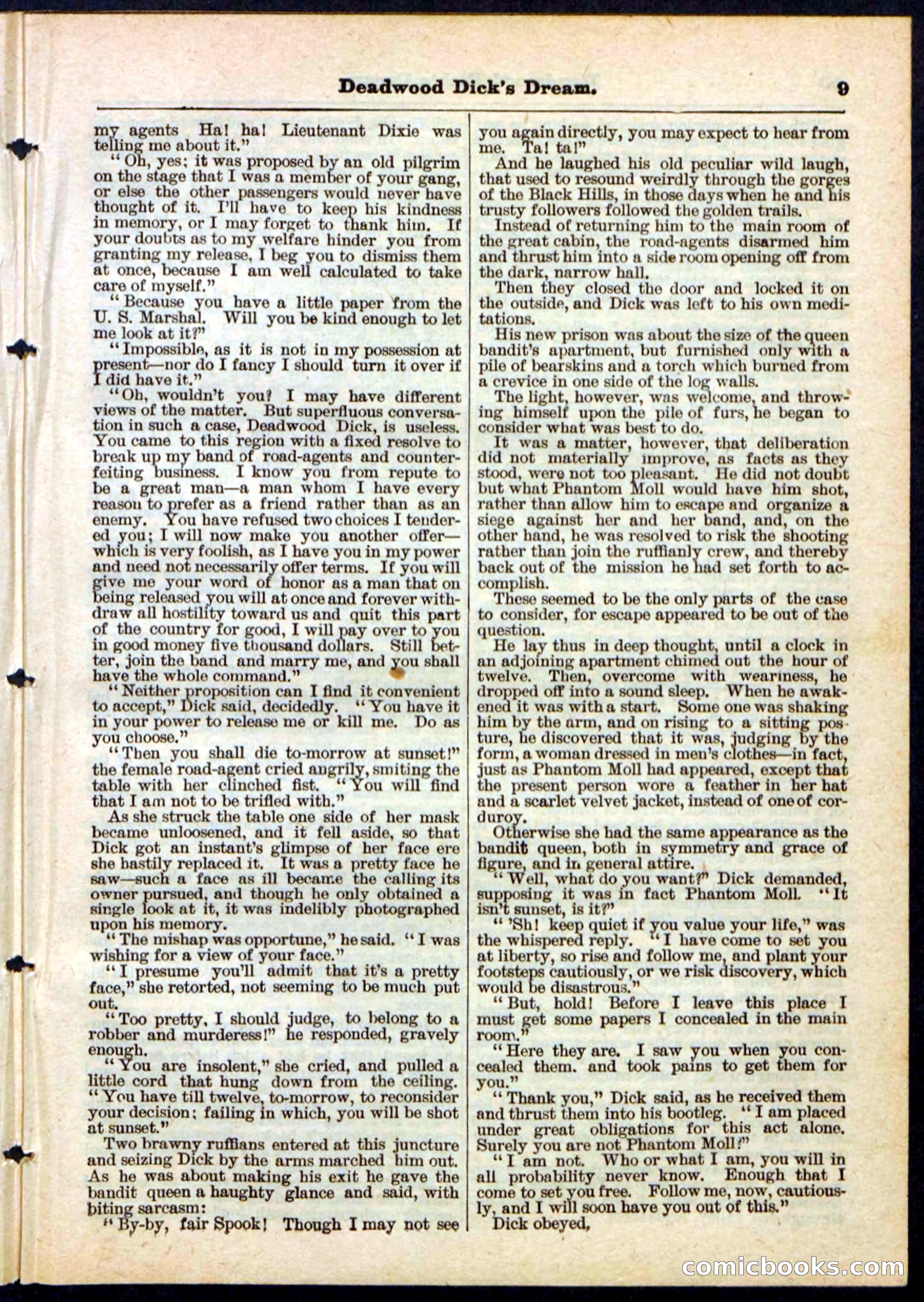 Beadle's Pocket Library No. 163 — page 9 of 32