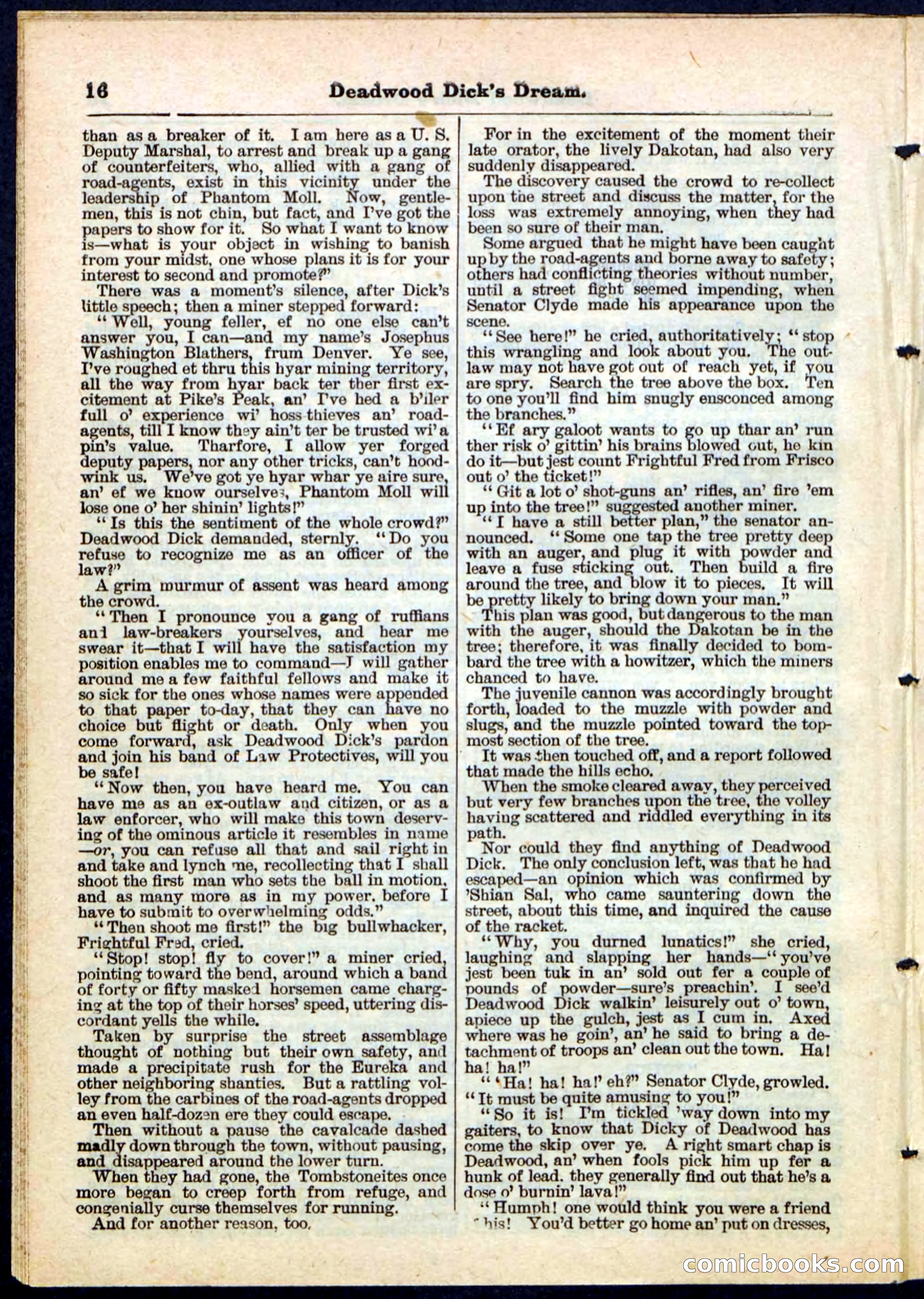 Beadle's Pocket Library No. 163 — page 16 of 32