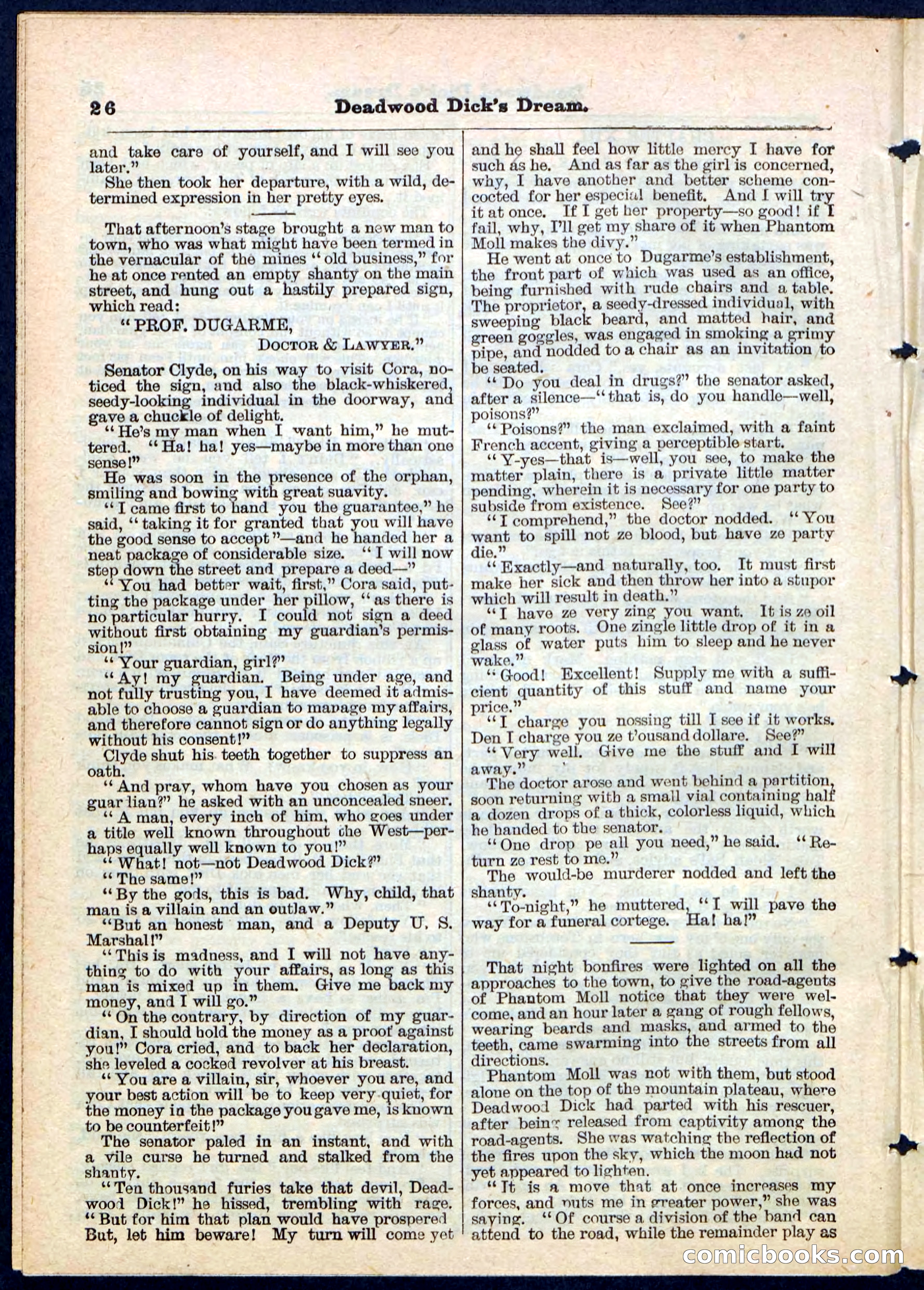 Beadle's Pocket Library No. 163 — page 26 of 32