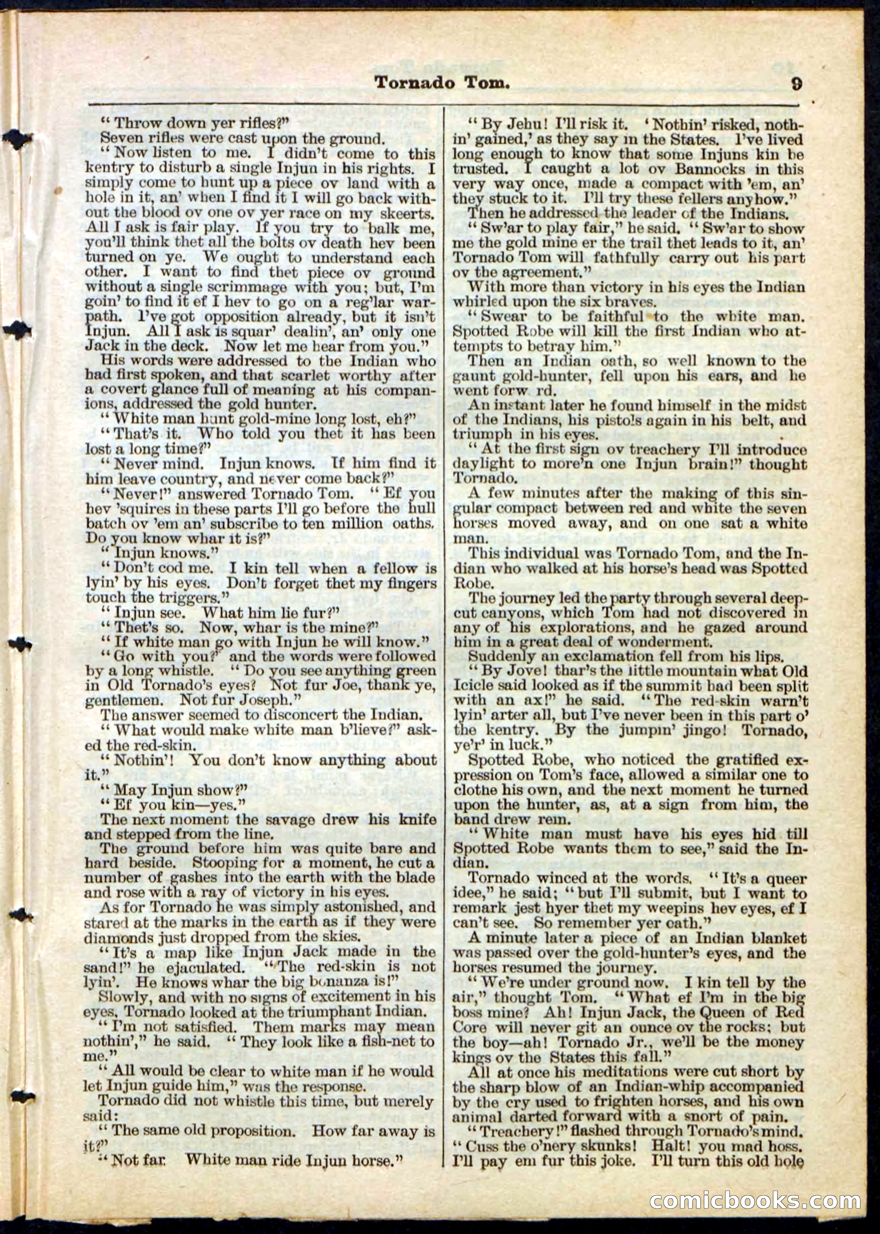 Beadle's Pocket Library No. 164 — page 9 of 32