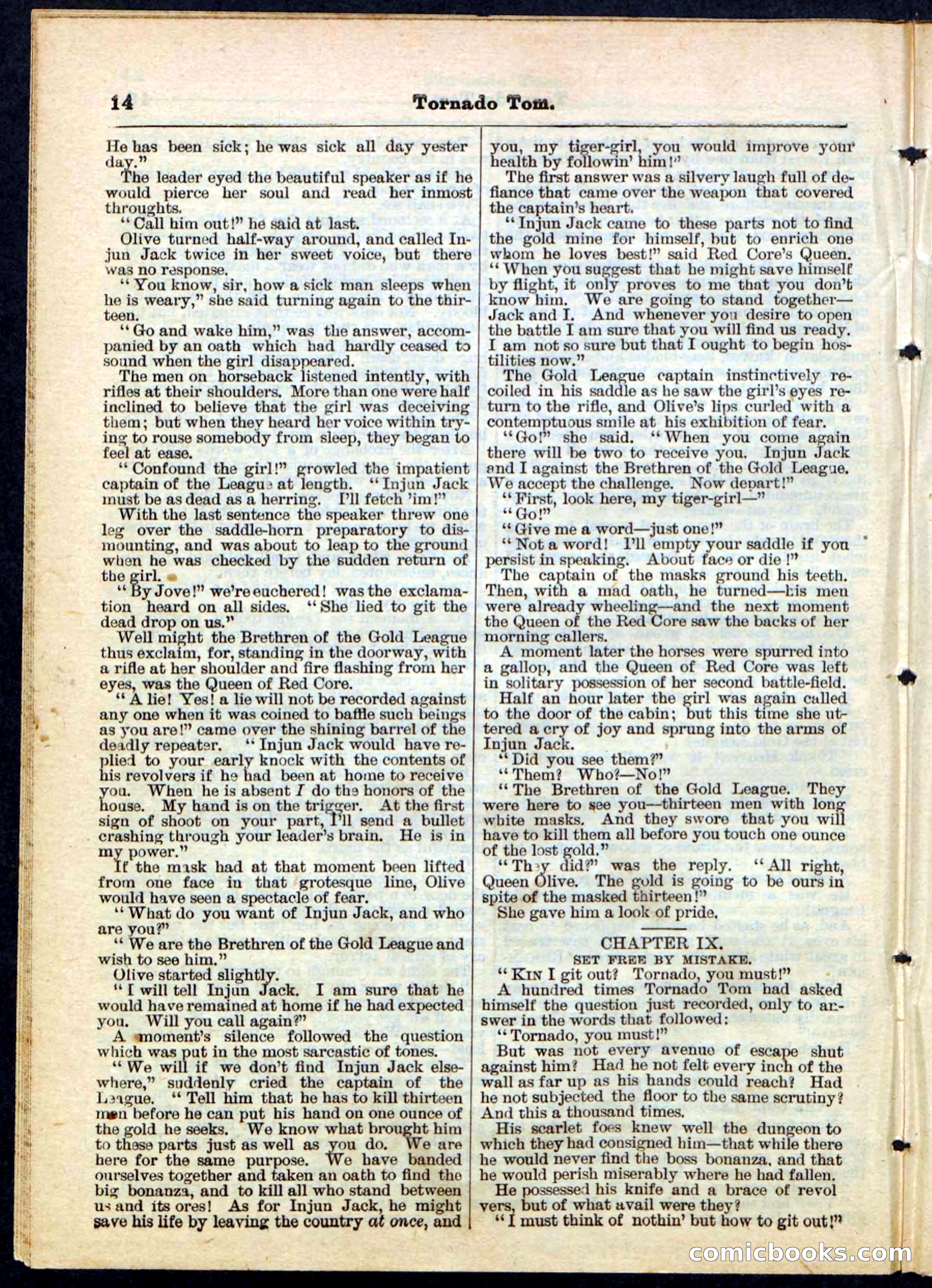 Beadle's Pocket Library No. 164 — page 14 of 32