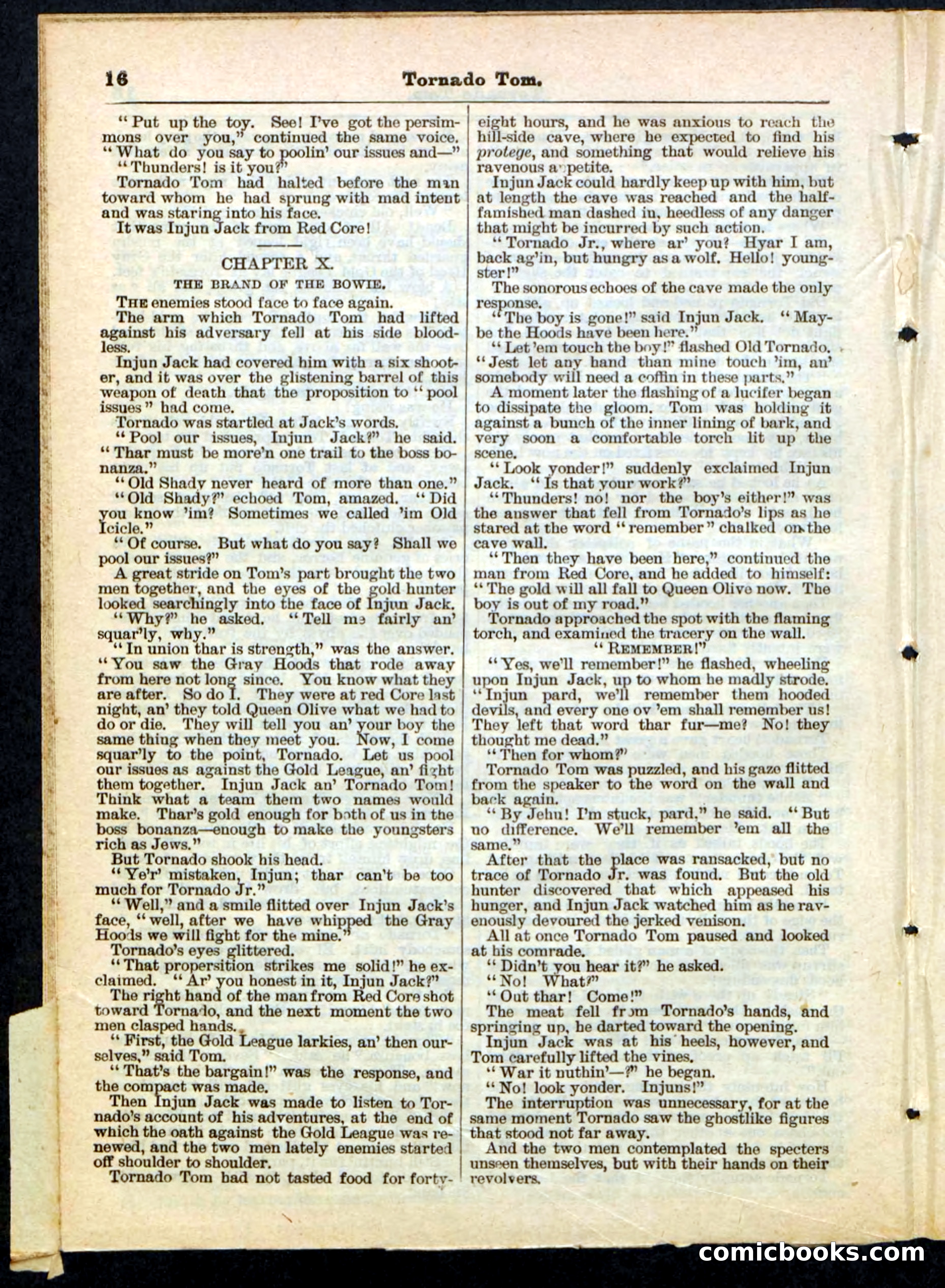 Beadle's Pocket Library No. 164 — page 16 of 32