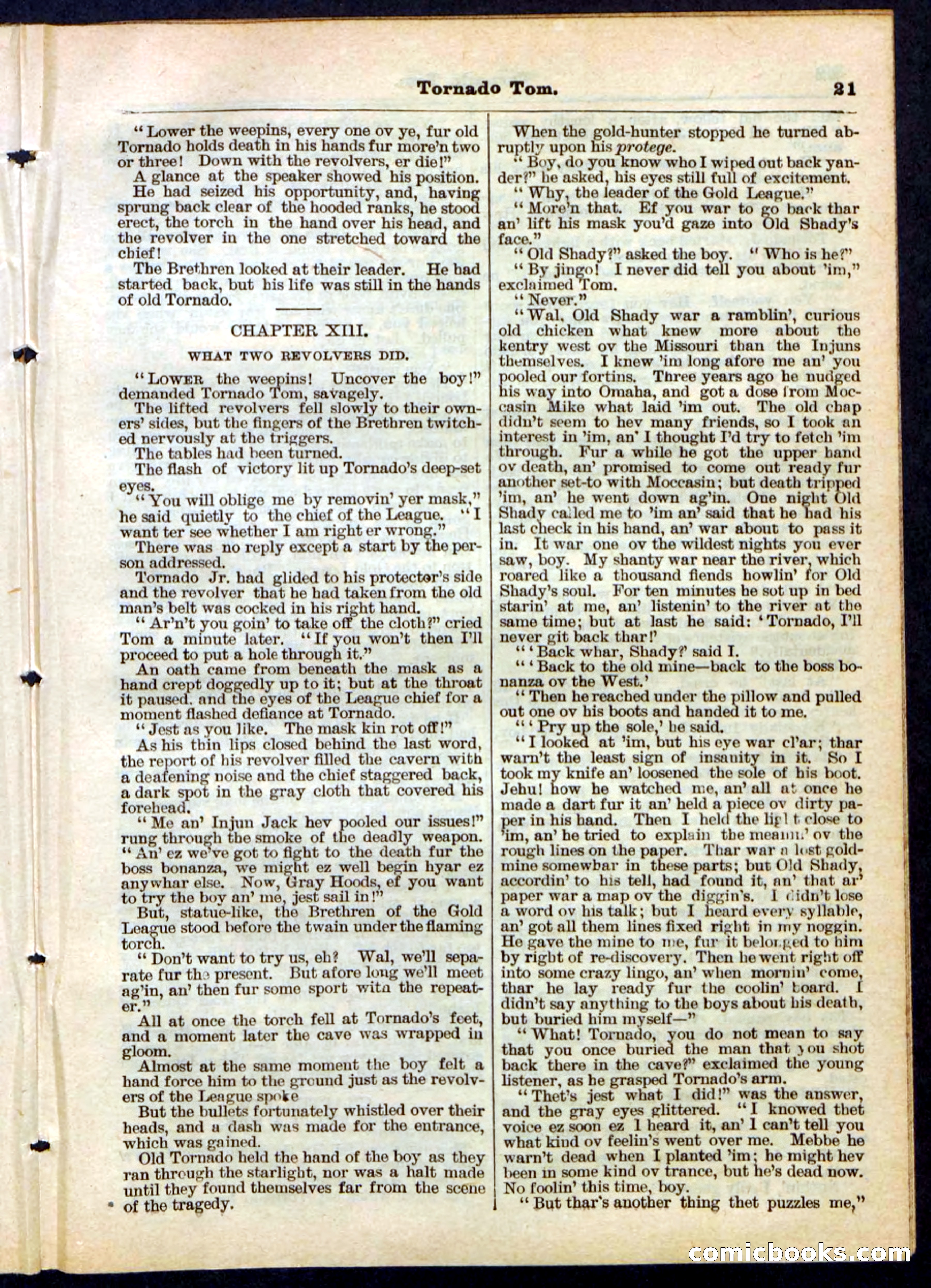 Beadle's Pocket Library No. 164 — page 21 of 32