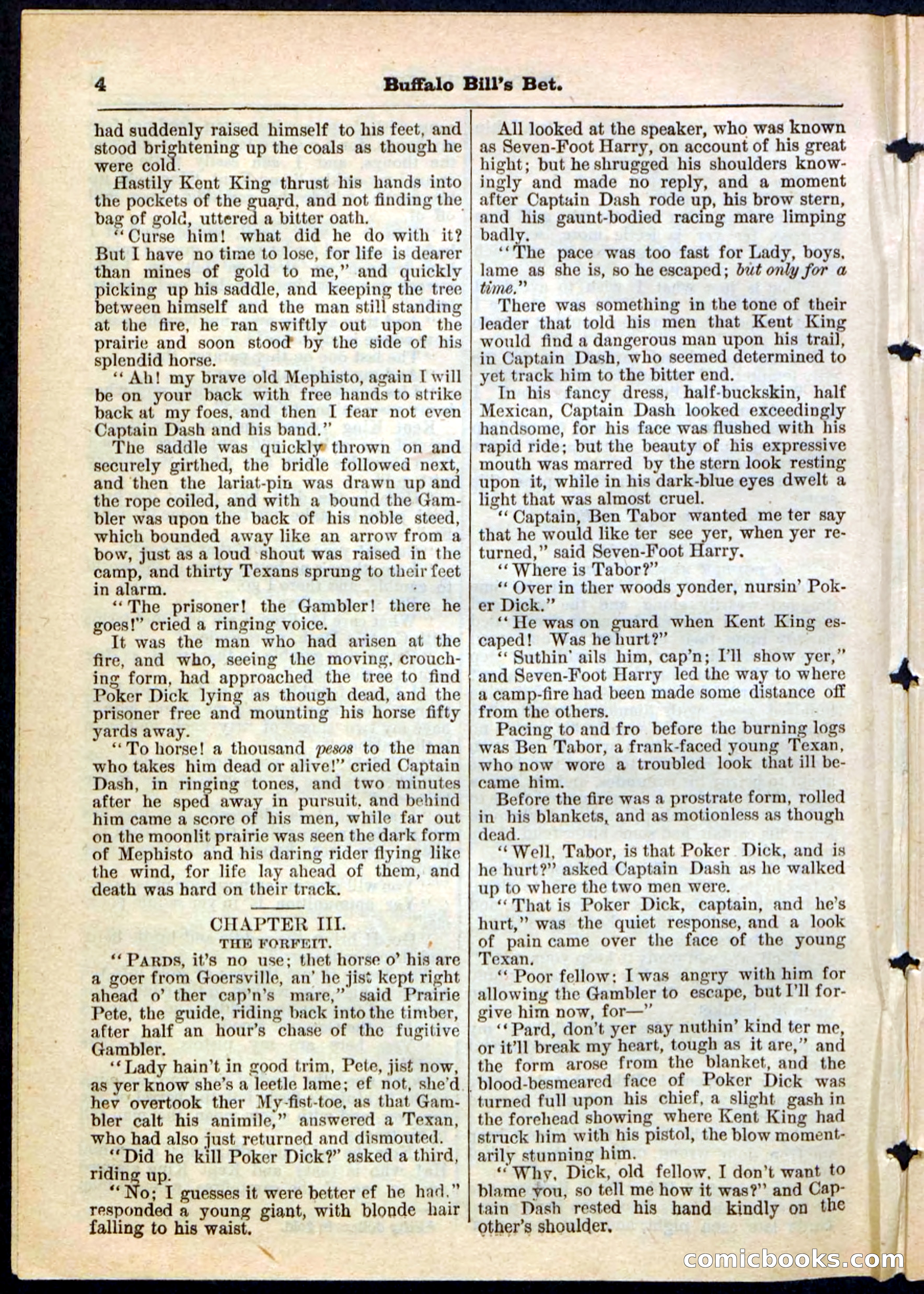 Beadle's Pocket Library No. 165 — page 4 of 32