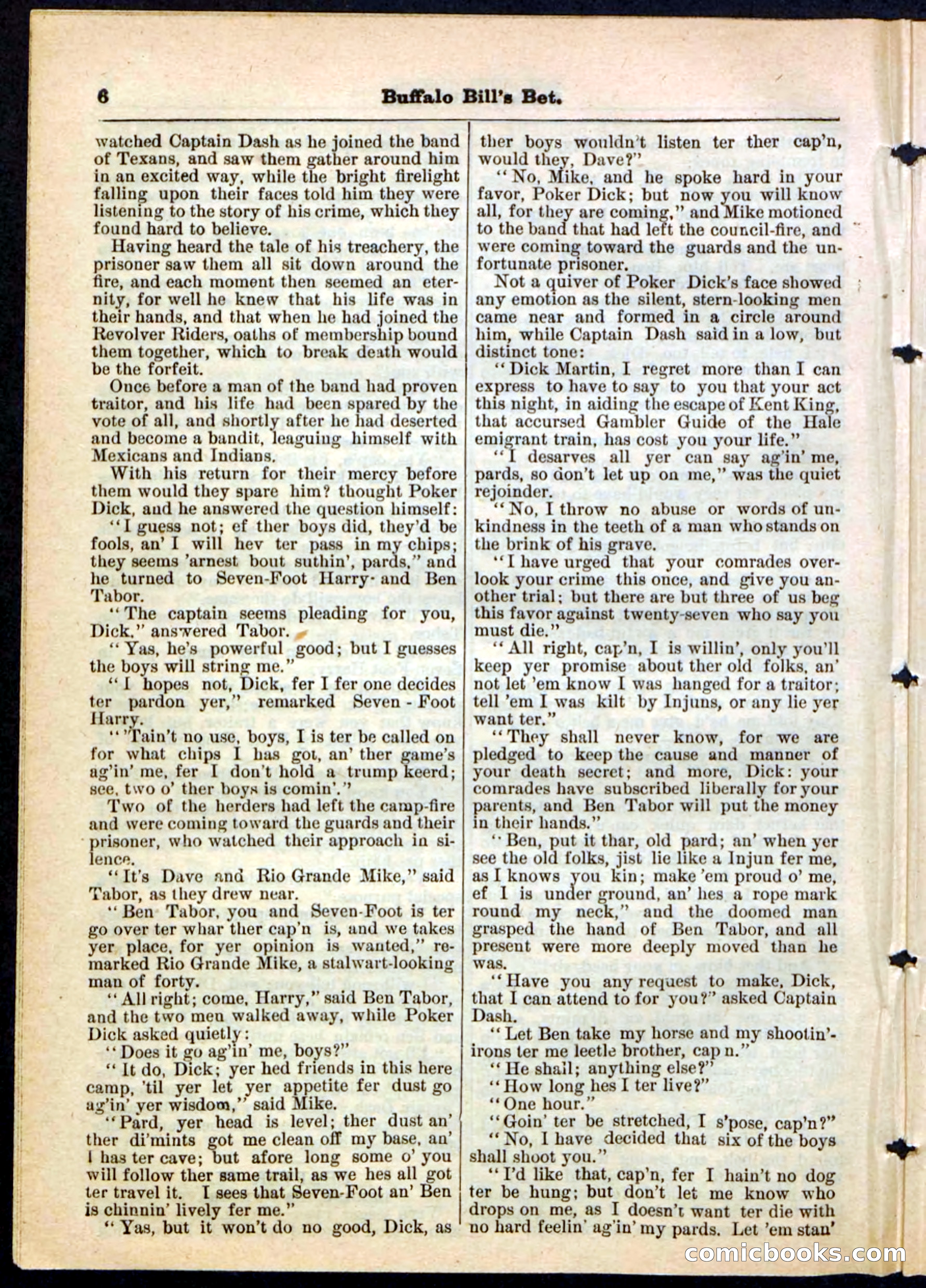 Beadle's Pocket Library No. 165 — page 6 of 32