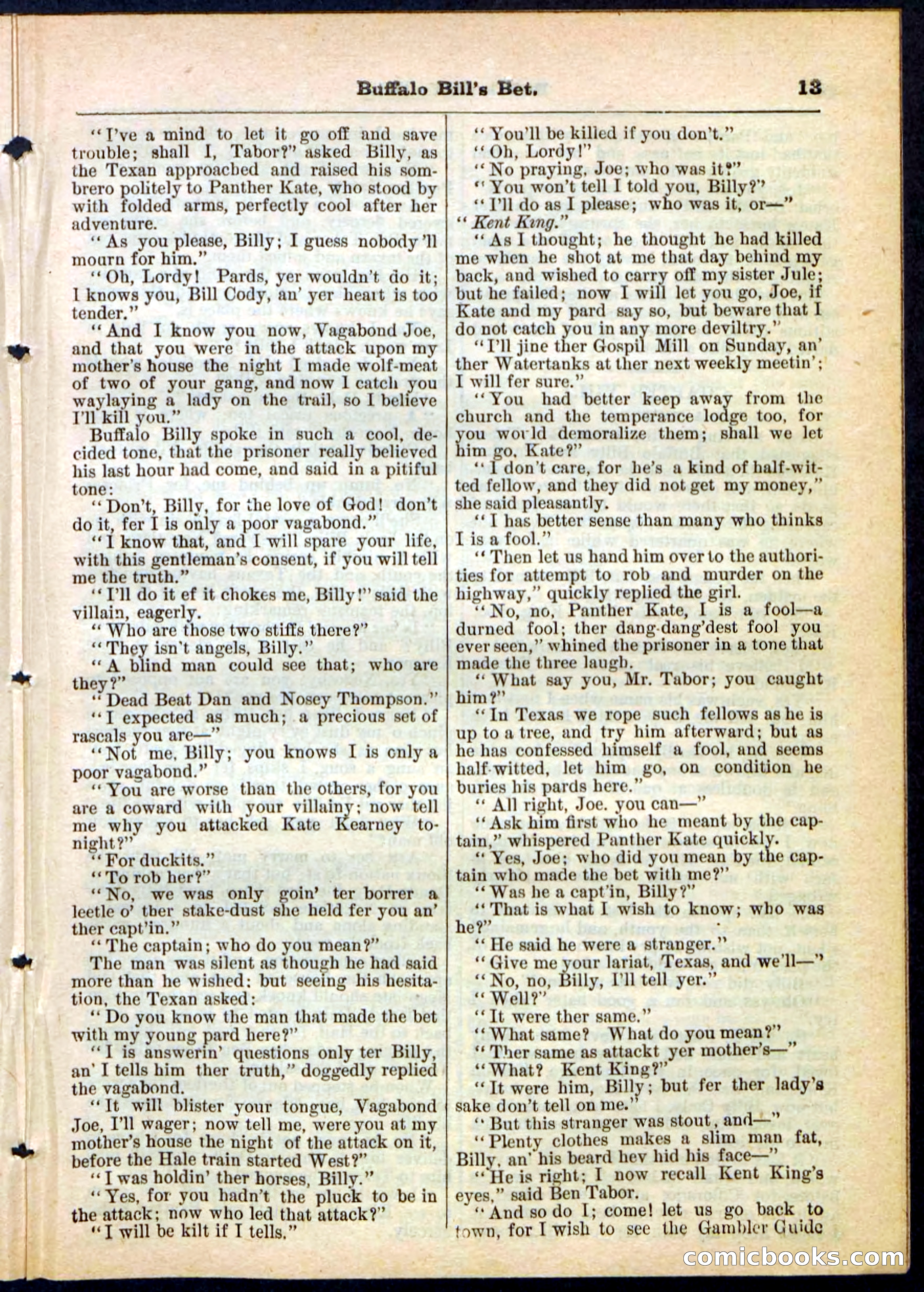 Beadle's Pocket Library No. 165 — page 13 of 32