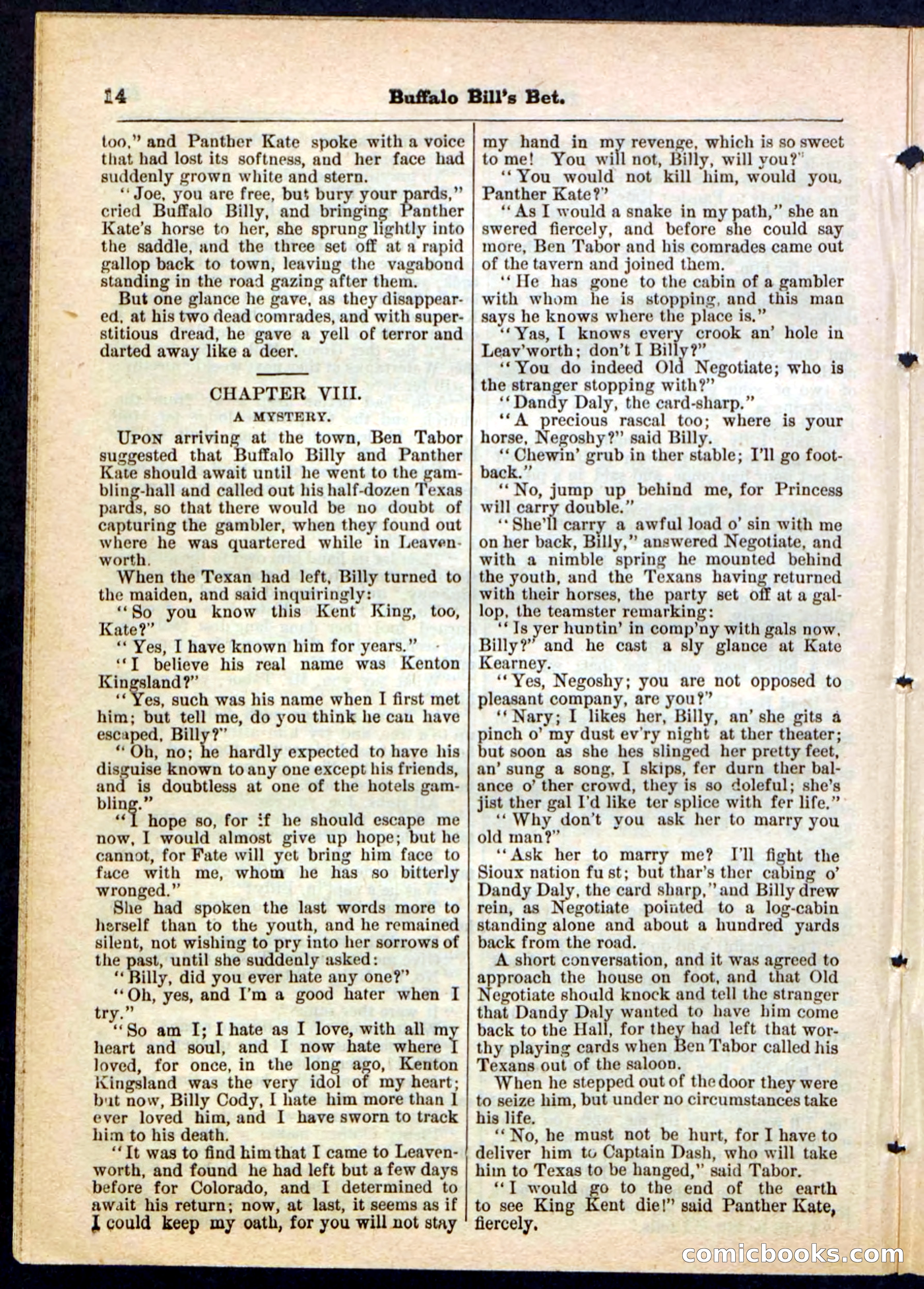 Beadle's Pocket Library No. 165 — page 14 of 32