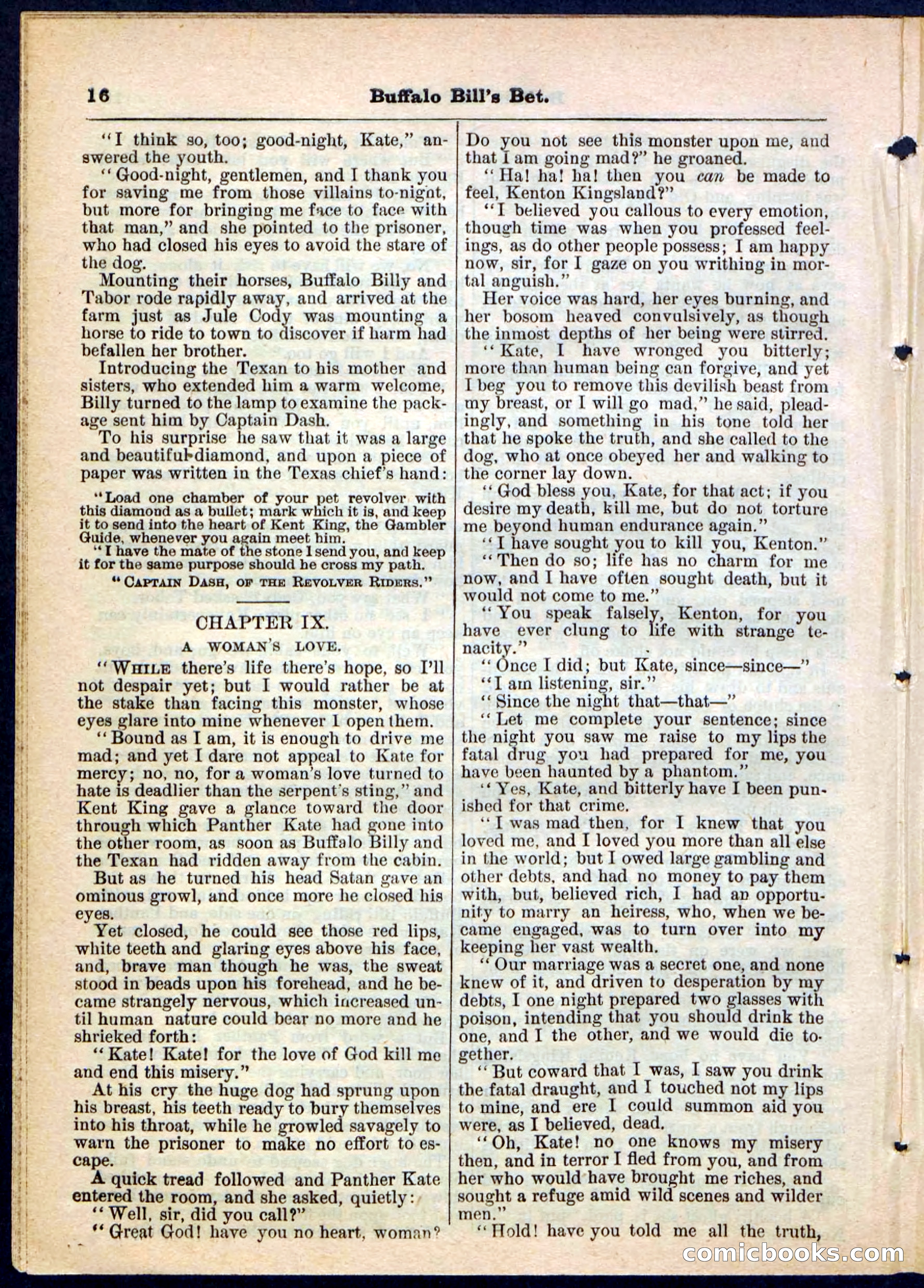 Beadle's Pocket Library No. 165 — page 16 of 32