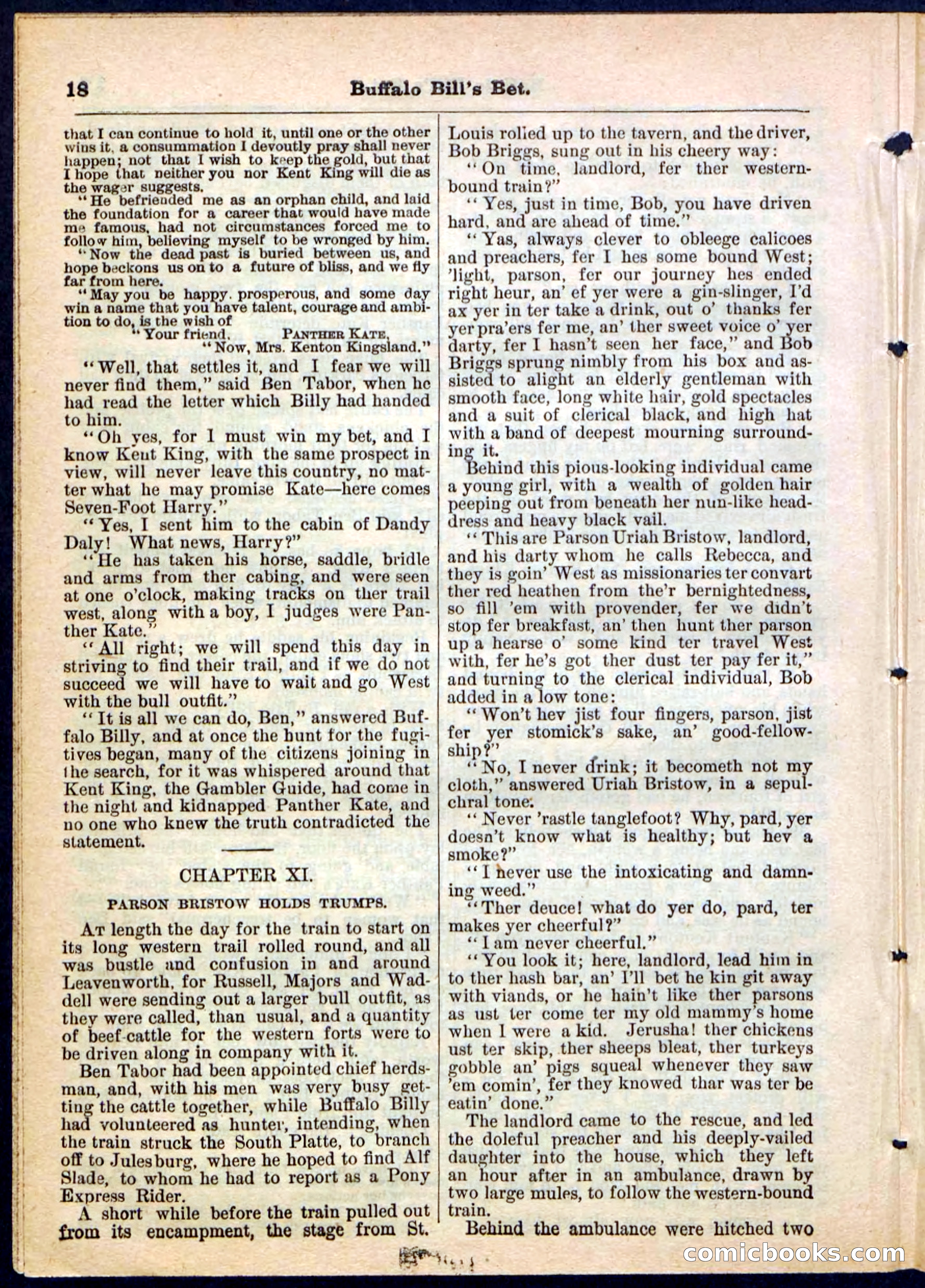 Beadle's Pocket Library No. 165 — page 18 of 32