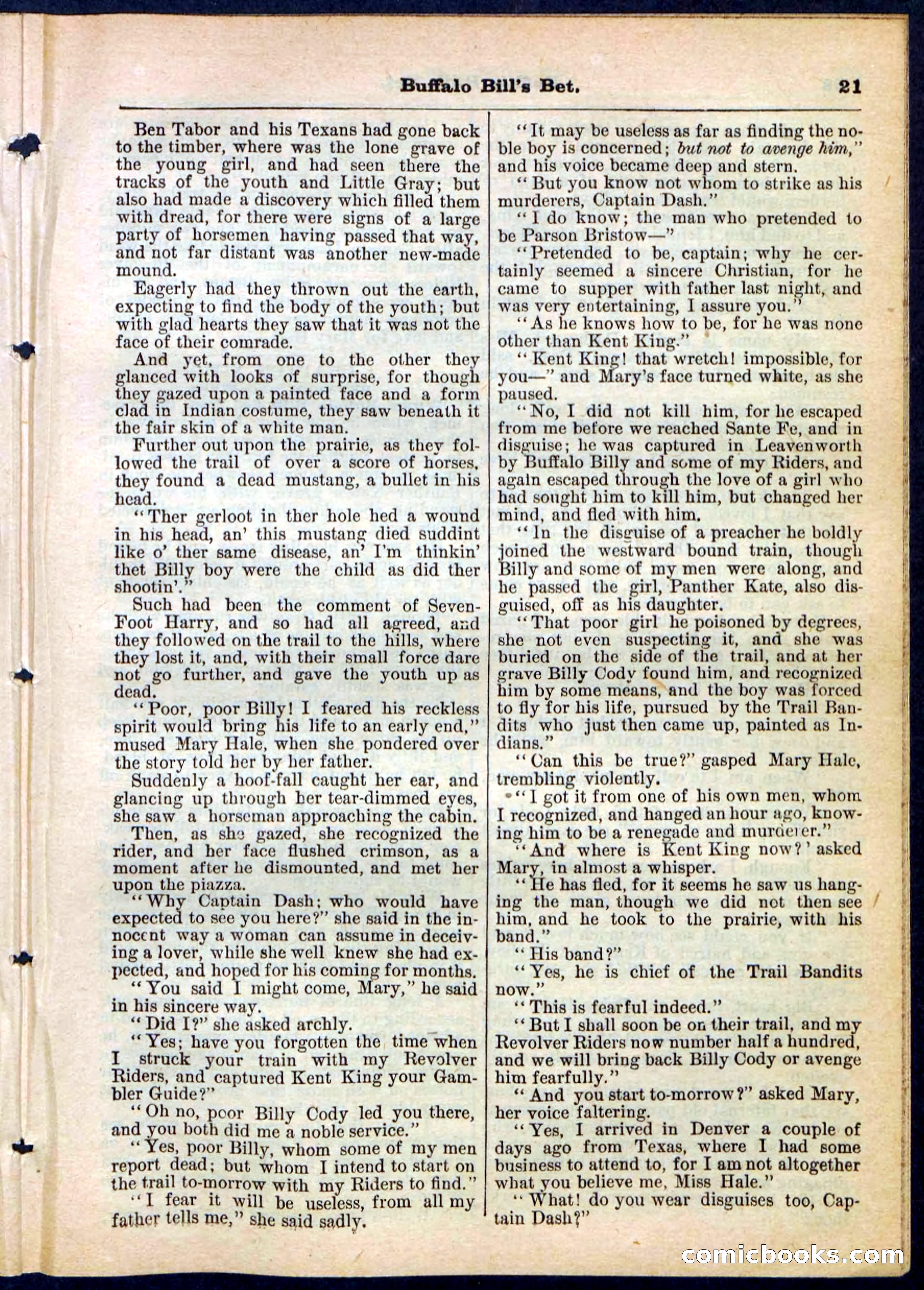 Beadle's Pocket Library No. 165 — page 21 of 32