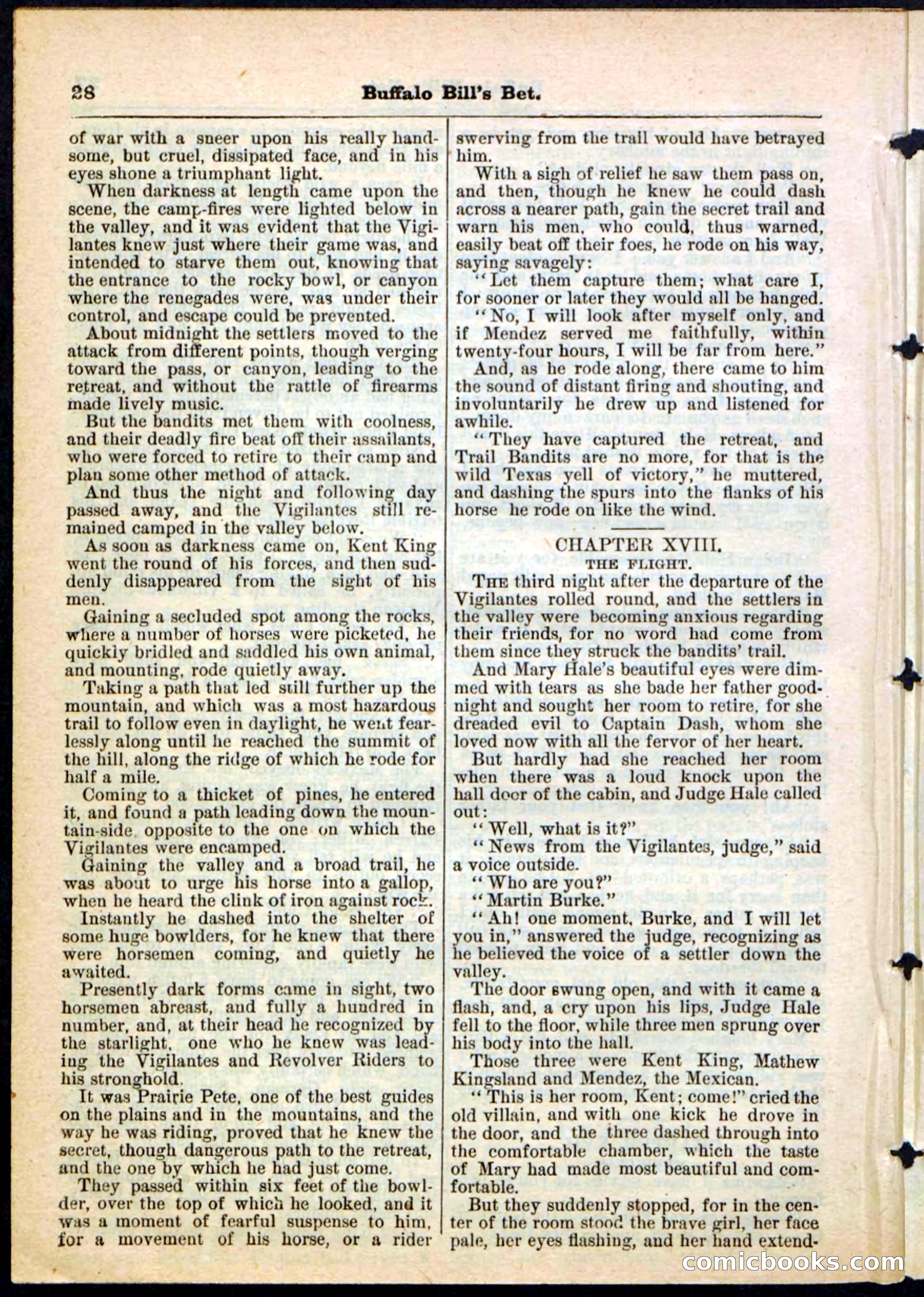 Beadle's Pocket Library No. 165 — page 28 of 32