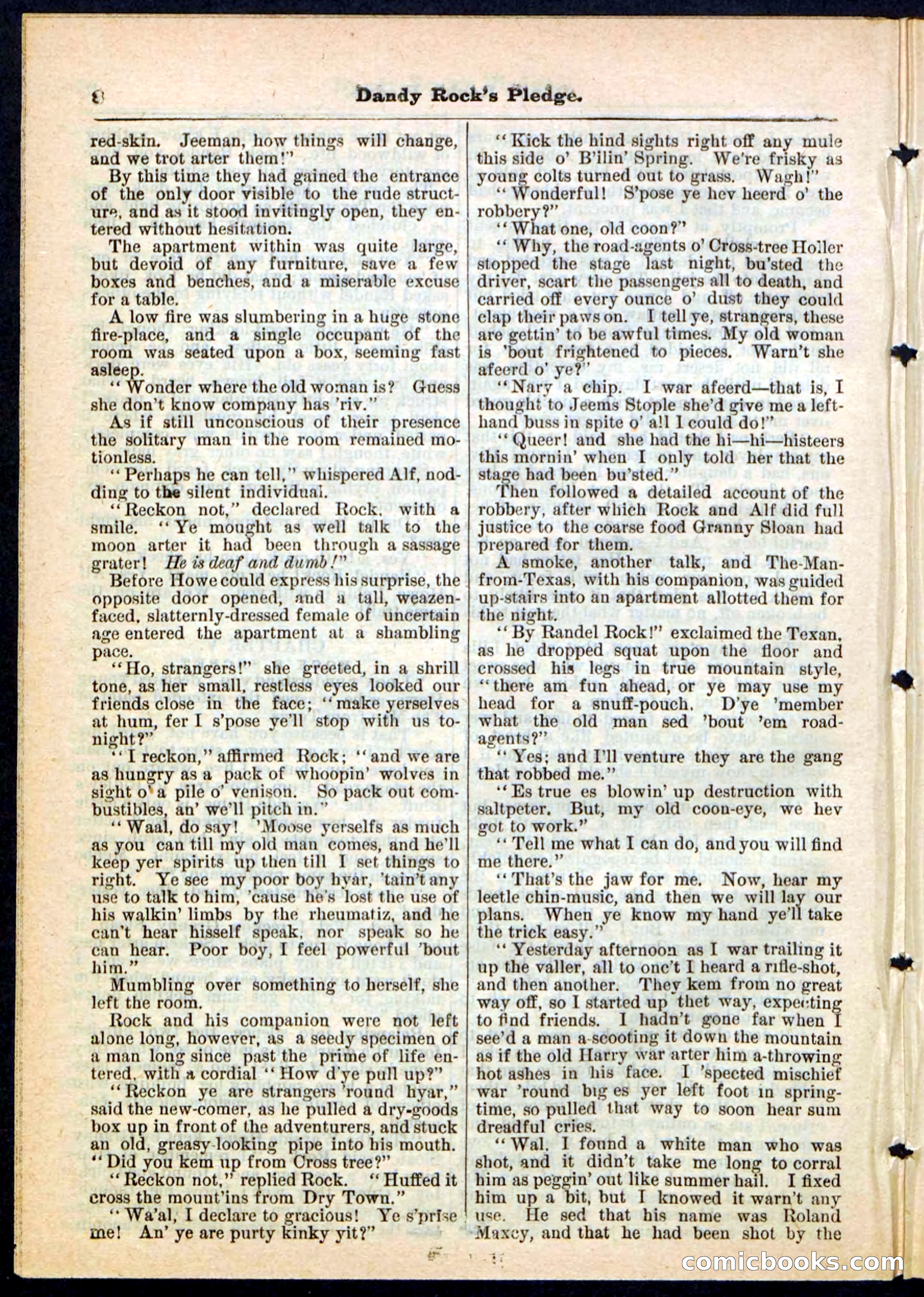 Beadle's Pocket Library No. 167 — page 8 of 32