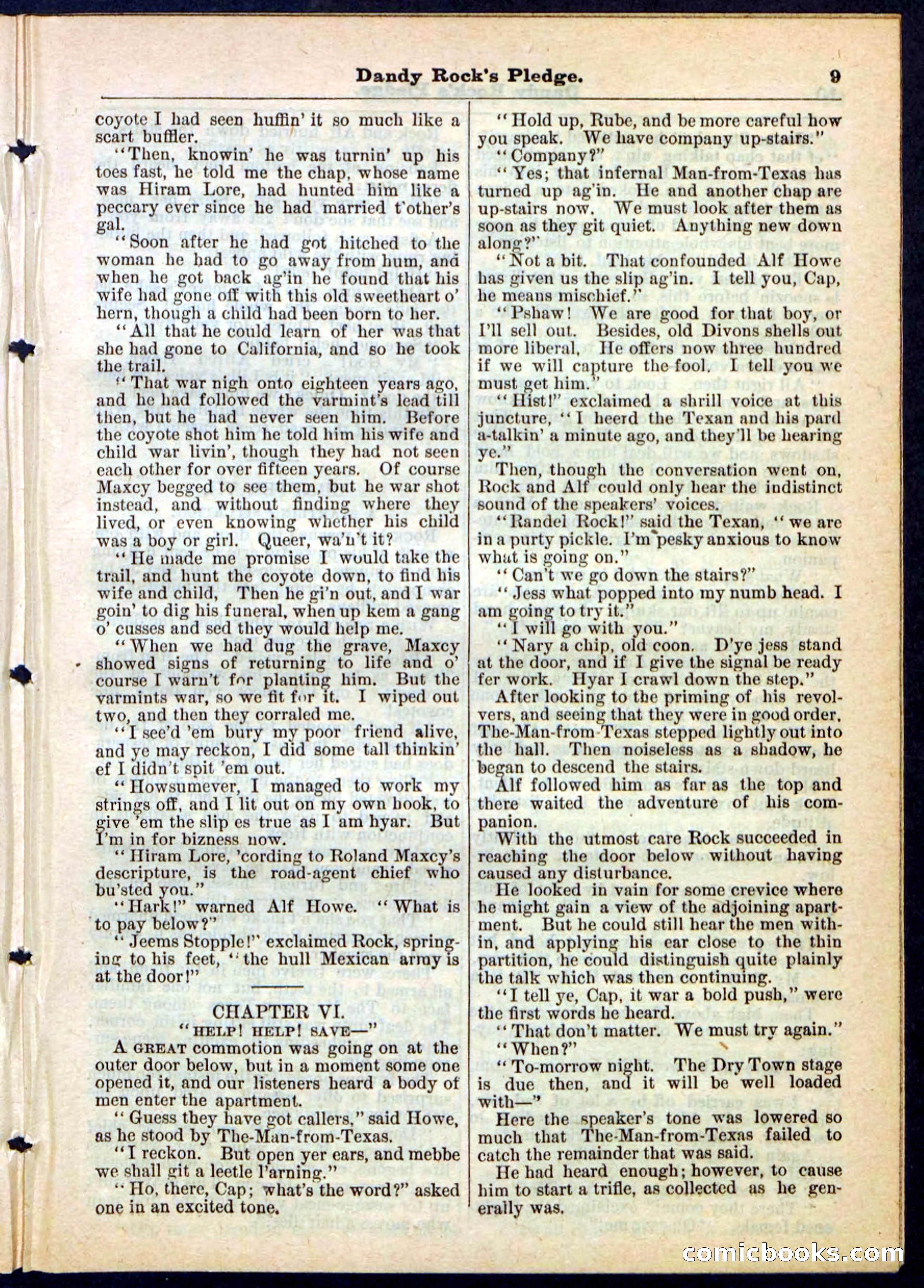 Beadle's Pocket Library No. 167 — page 9 of 32