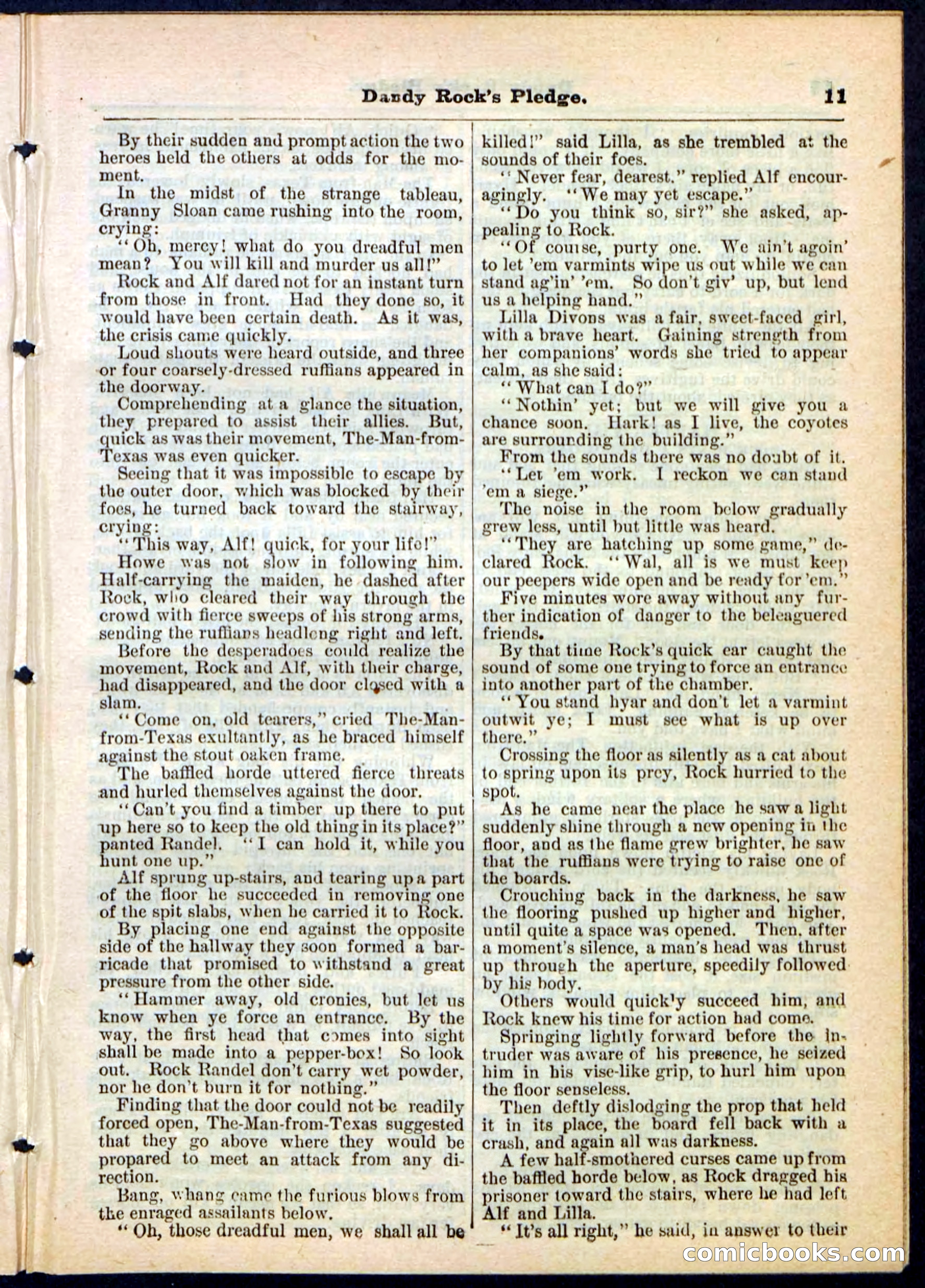 Beadle's Pocket Library No. 167 — page 11 of 32