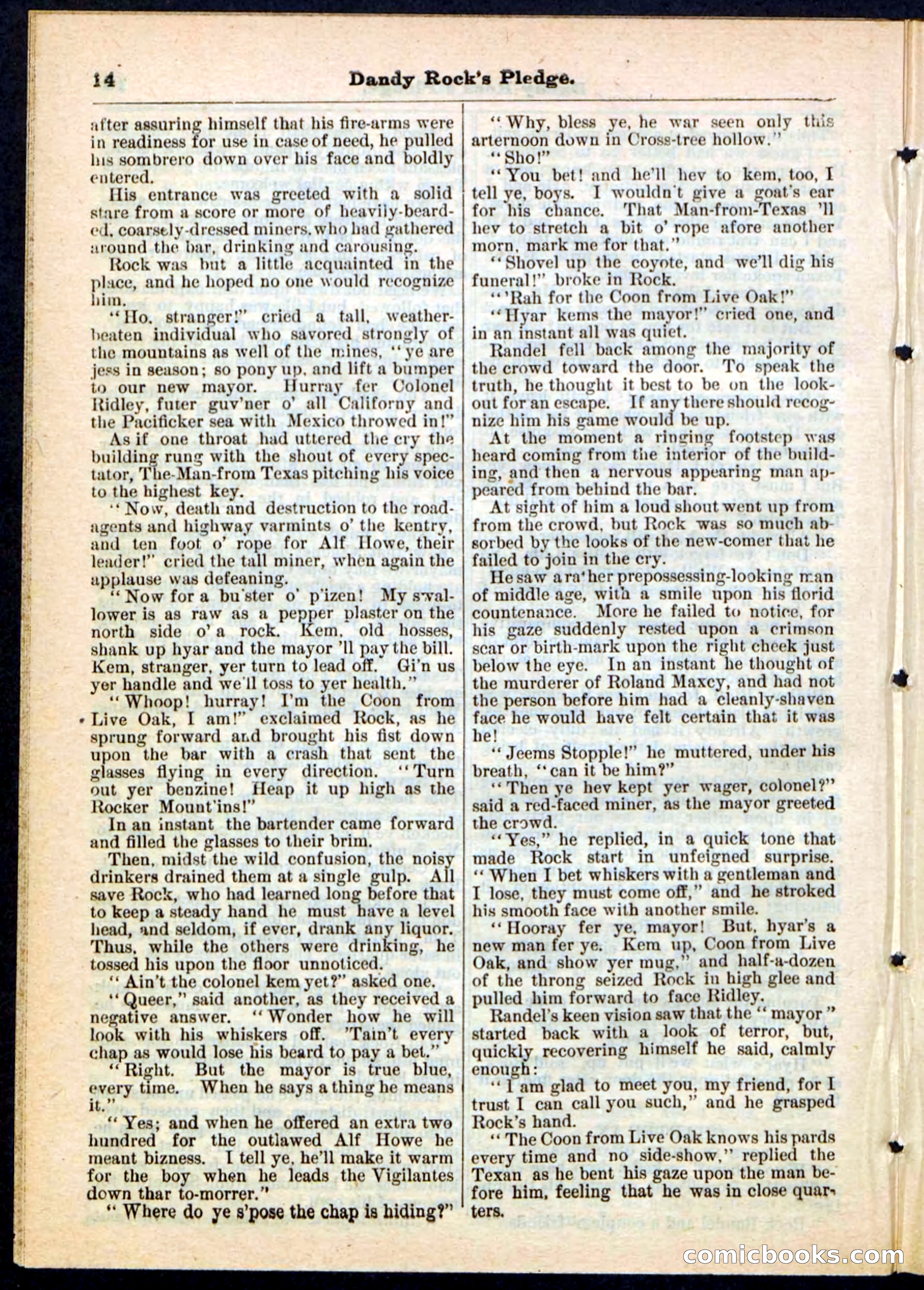 Beadle's Pocket Library No. 167 — page 14 of 32
