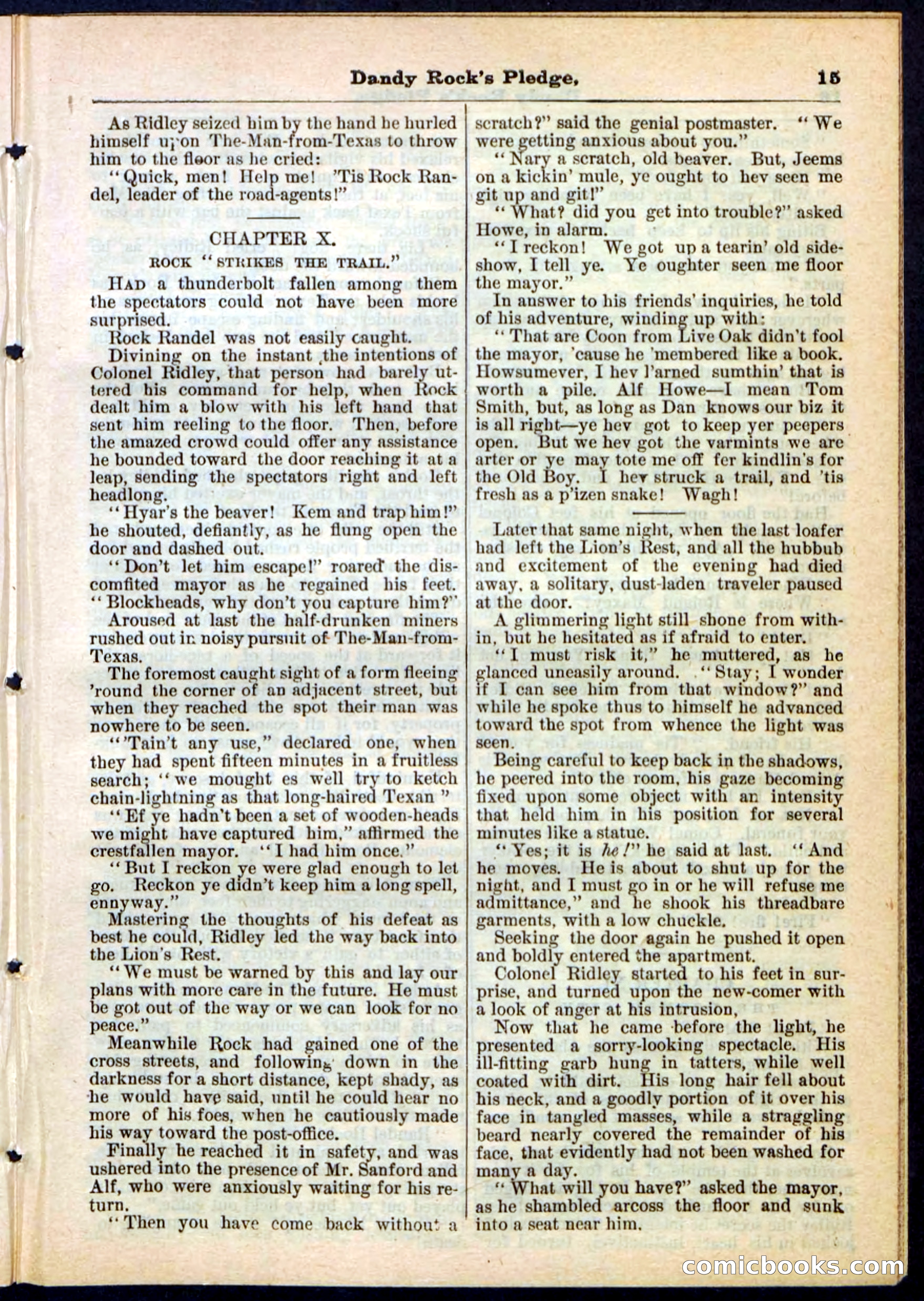 Beadle's Pocket Library No. 167 — page 15 of 32