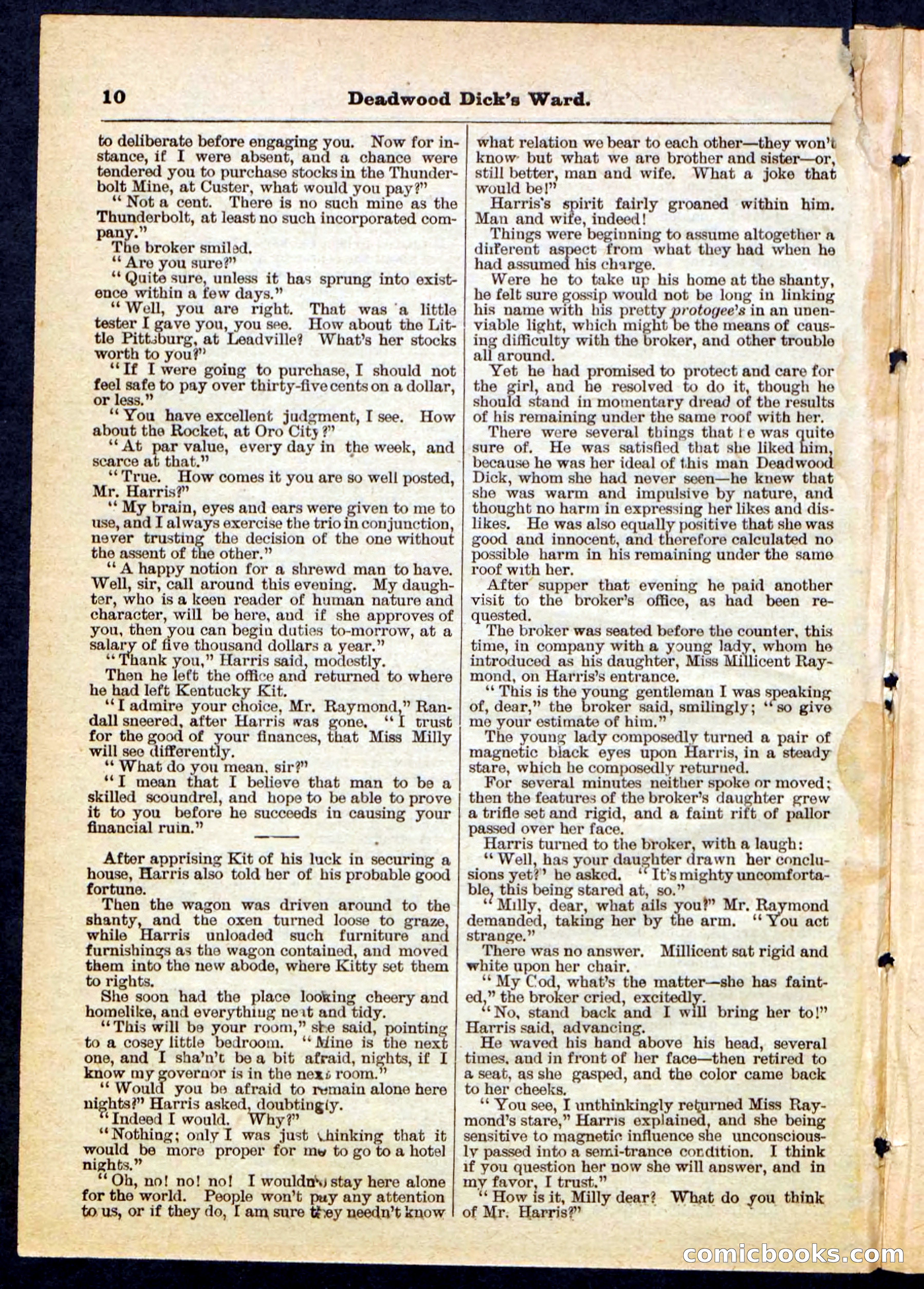 Beadle's Pocket Library No. 168 — page 10 of 32