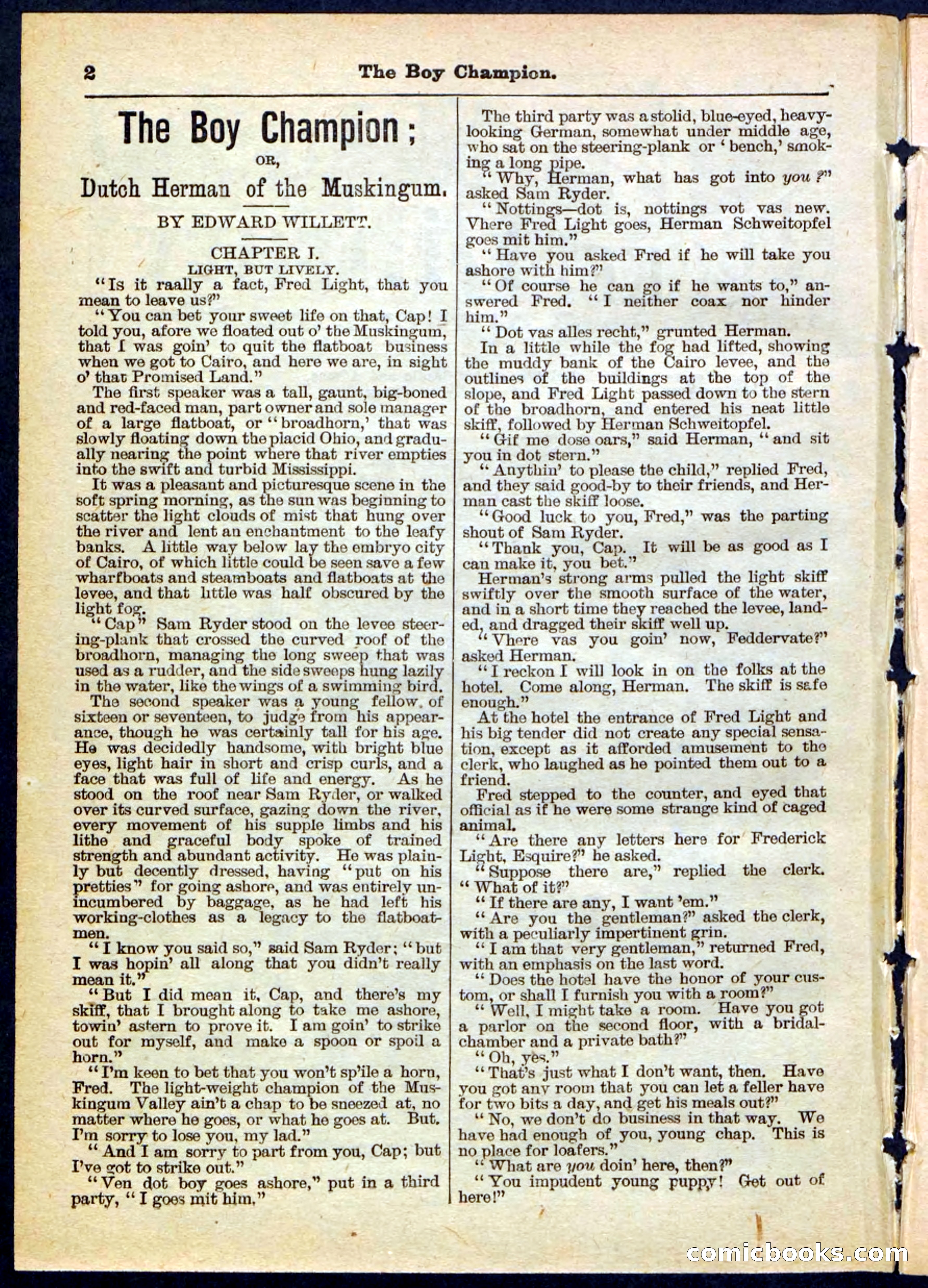 Beadle's Pocket Library No. 169 — page 2 of 32