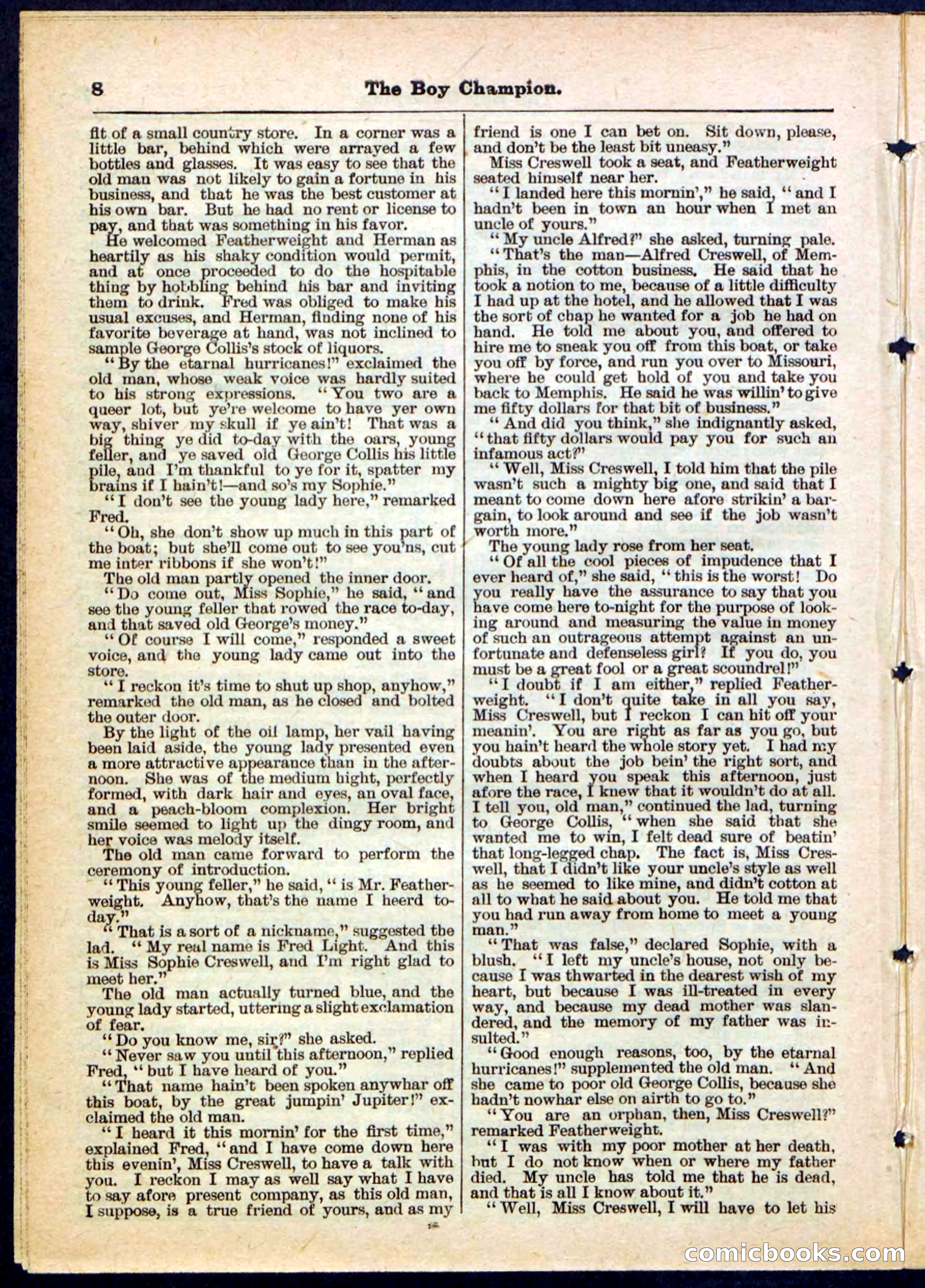 Beadle's Pocket Library No. 169 — page 8 of 32