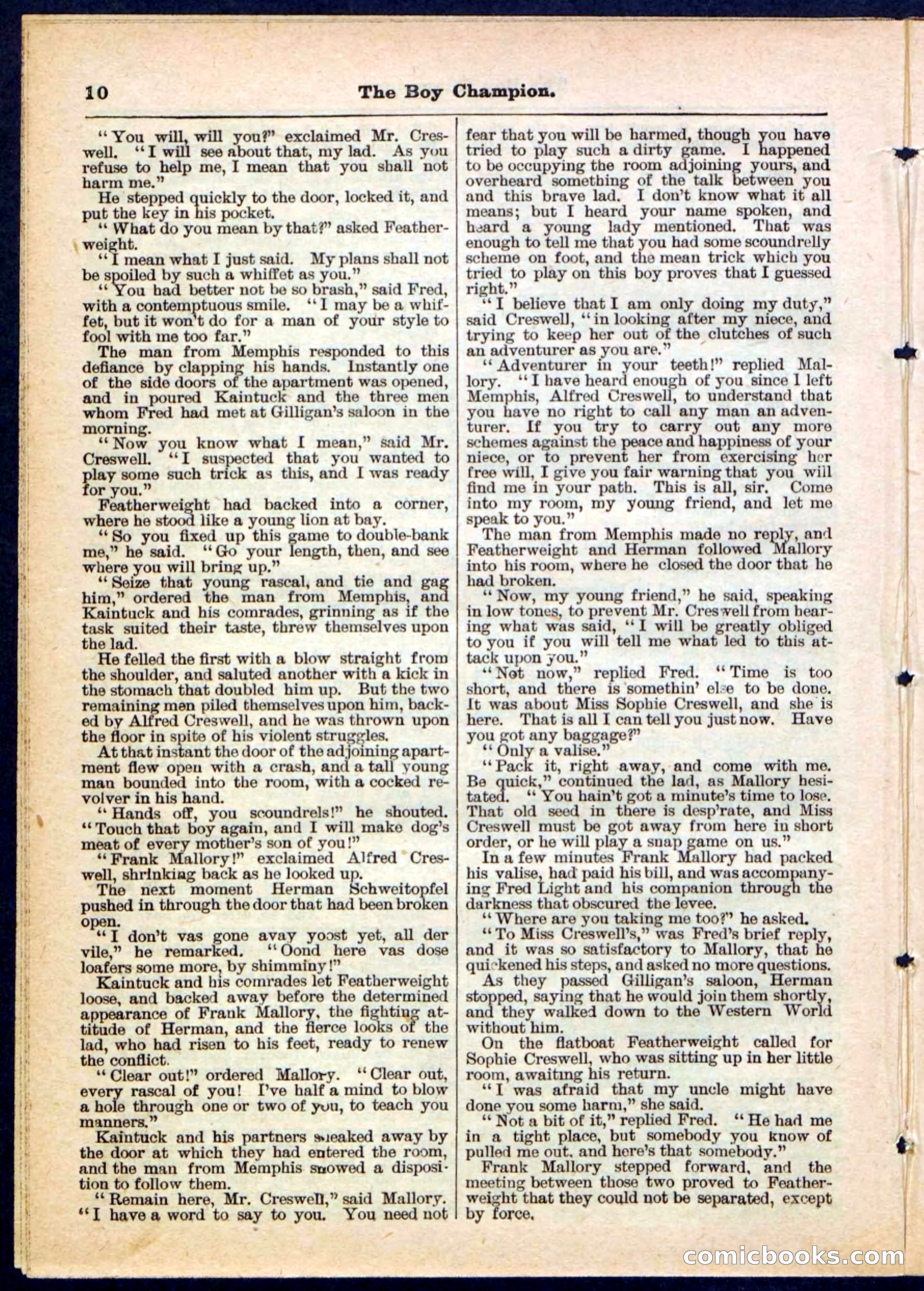 Beadle's Pocket Library No. 169 — page 10 of 32