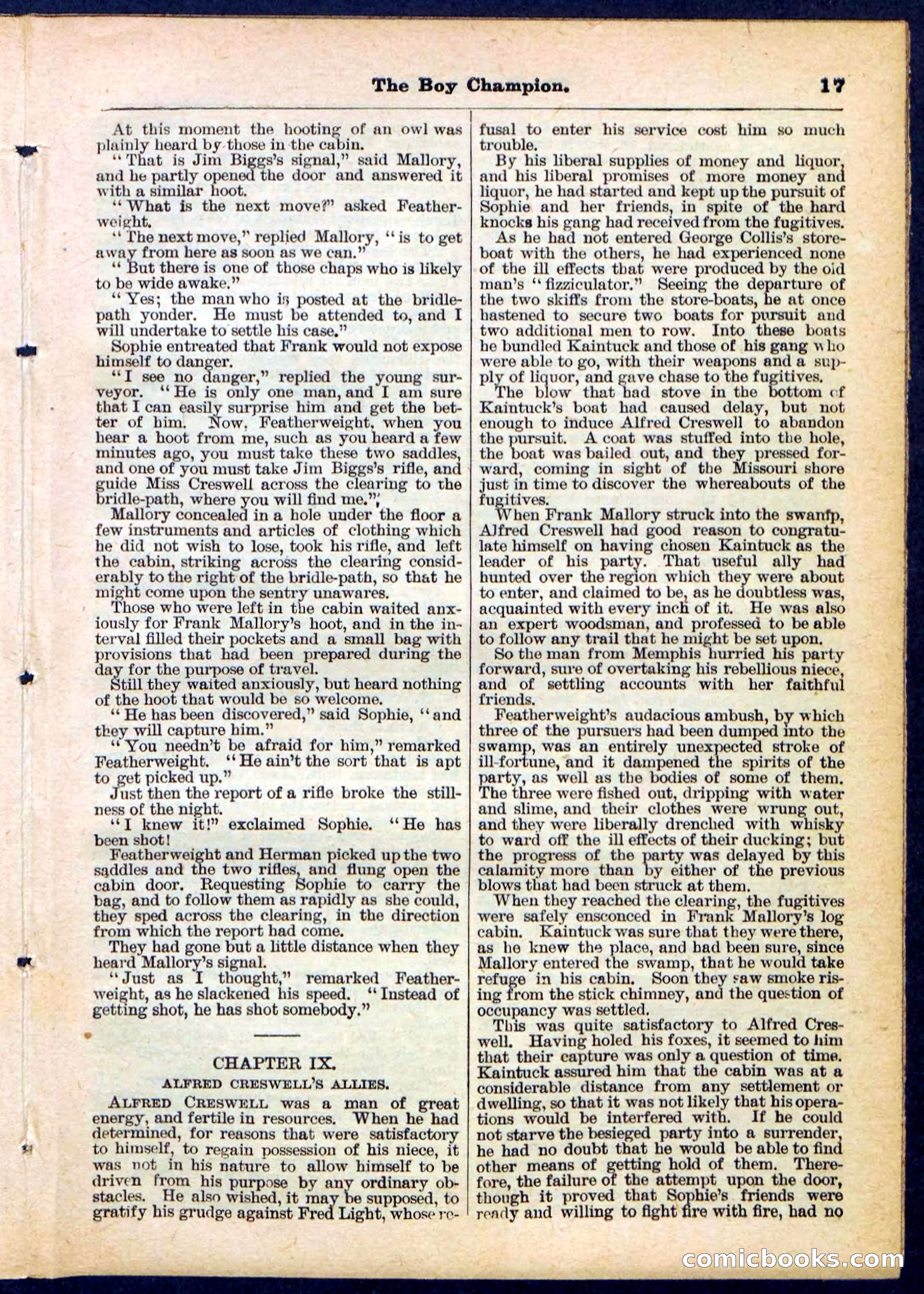 Beadle's Pocket Library No. 169 — page 17 of 32