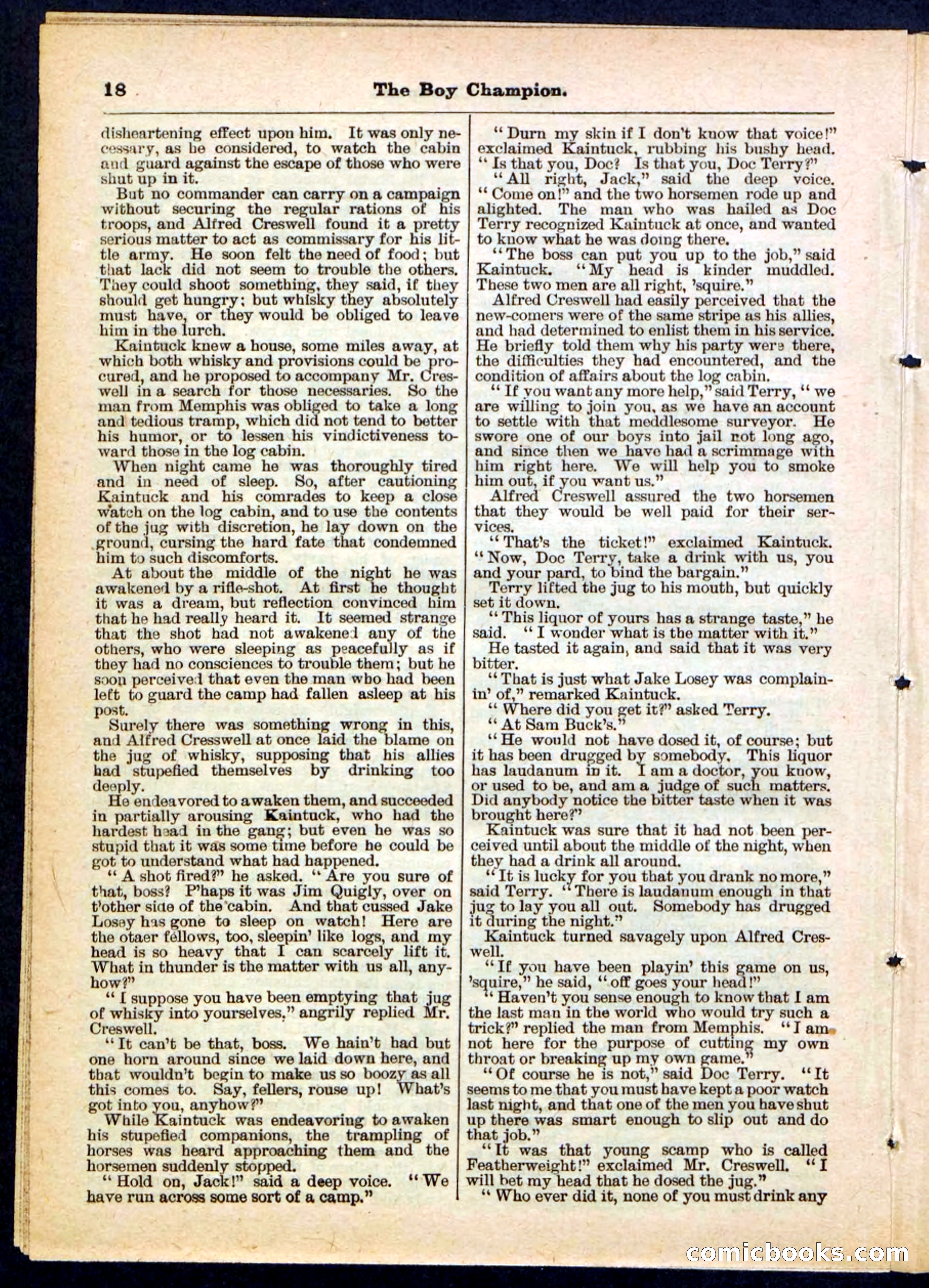 Beadle's Pocket Library No. 169 — page 18 of 32