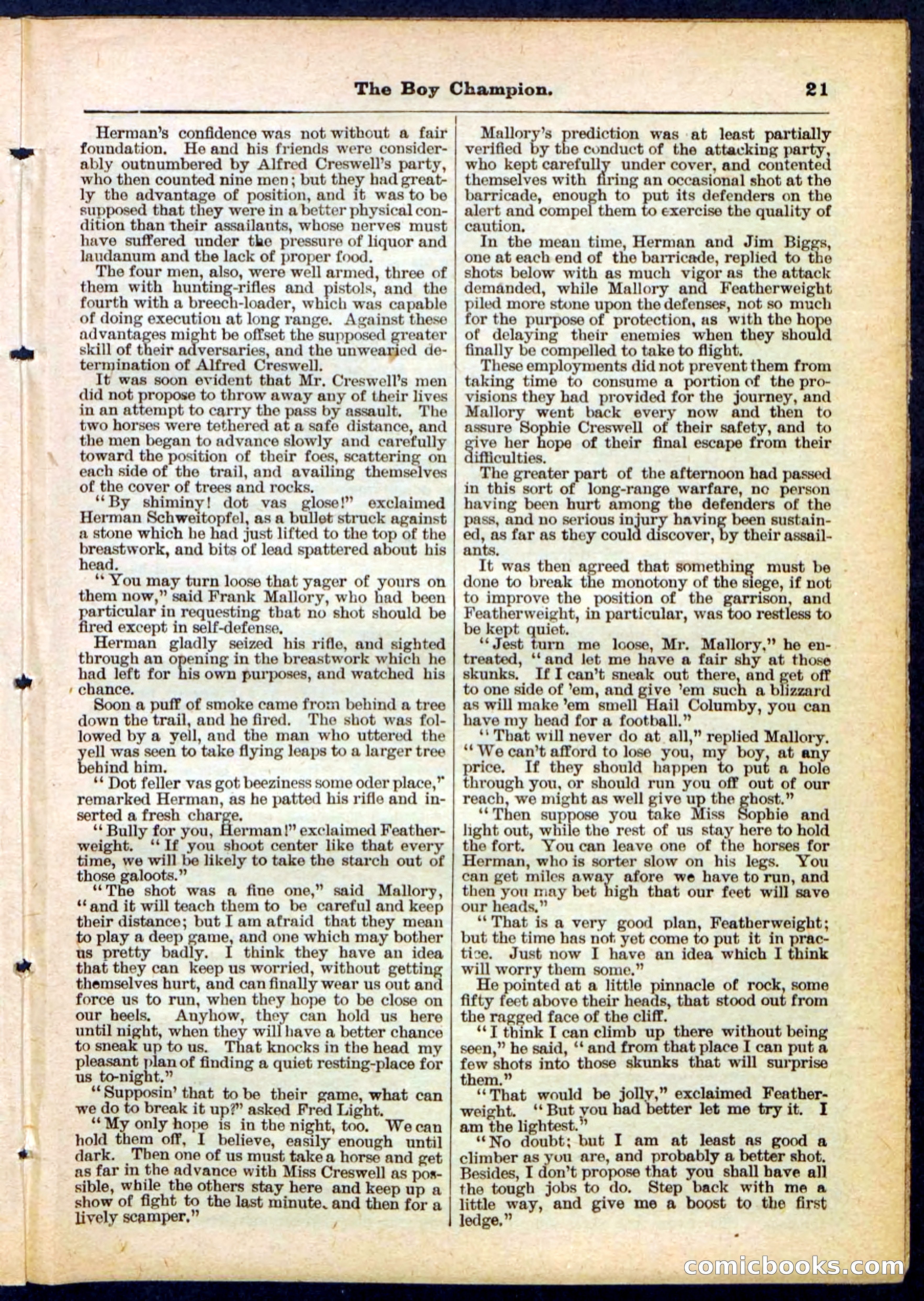 Beadle's Pocket Library No. 169 — page 21 of 32