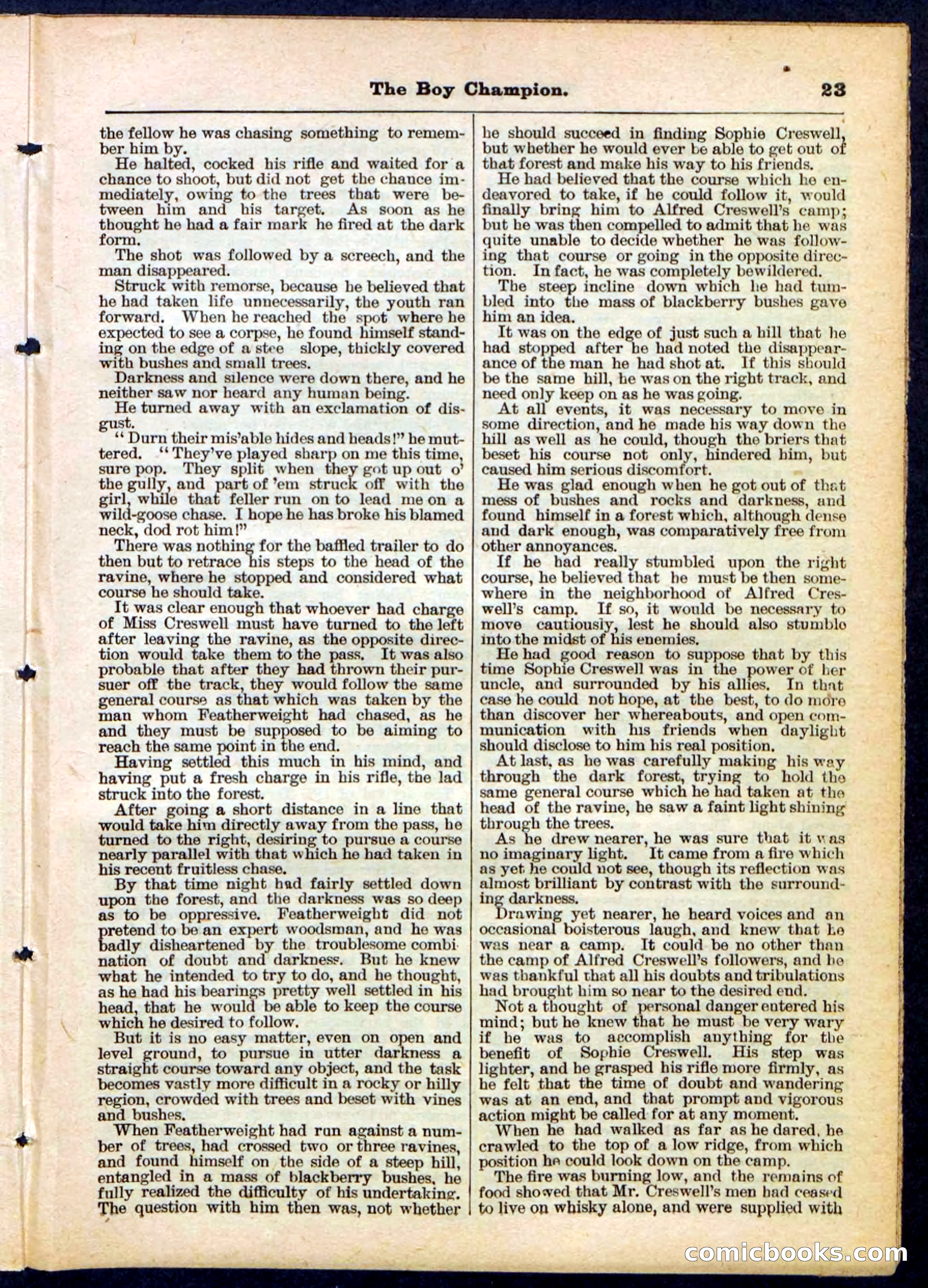 Beadle's Pocket Library No. 169 — page 23 of 32