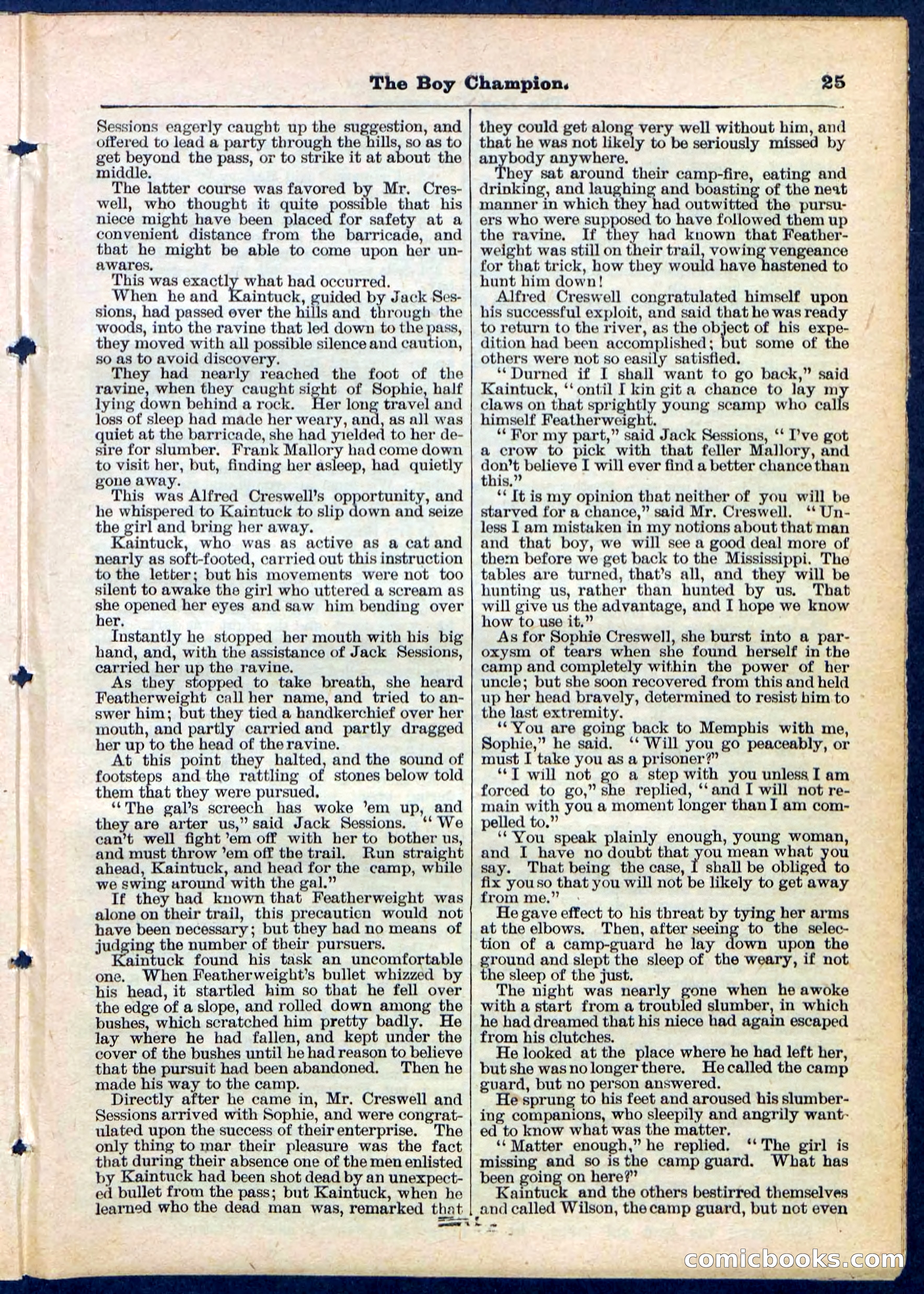 Beadle's Pocket Library No. 169 — page 25 of 32