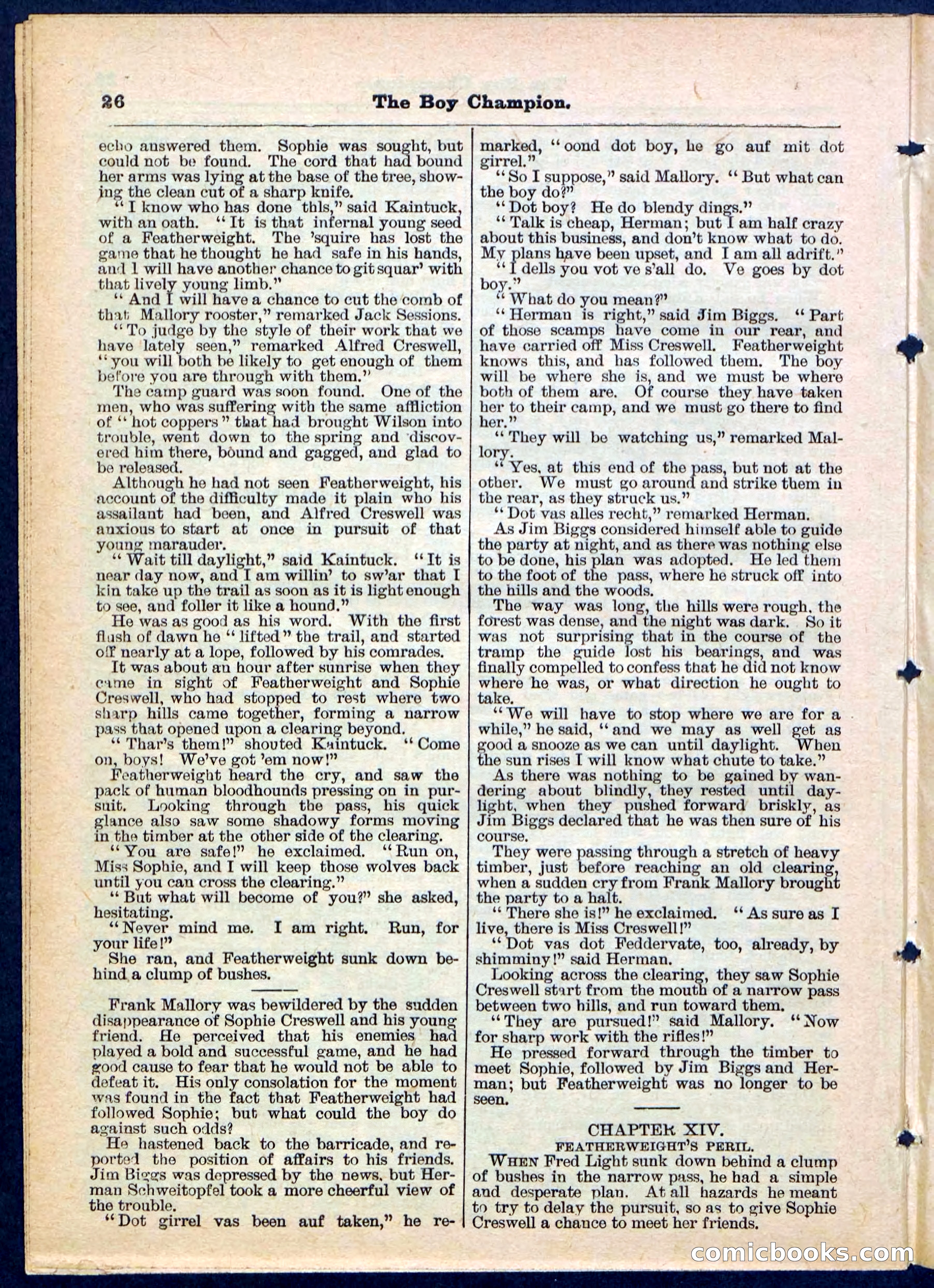 Beadle's Pocket Library No. 169 — page 26 of 32