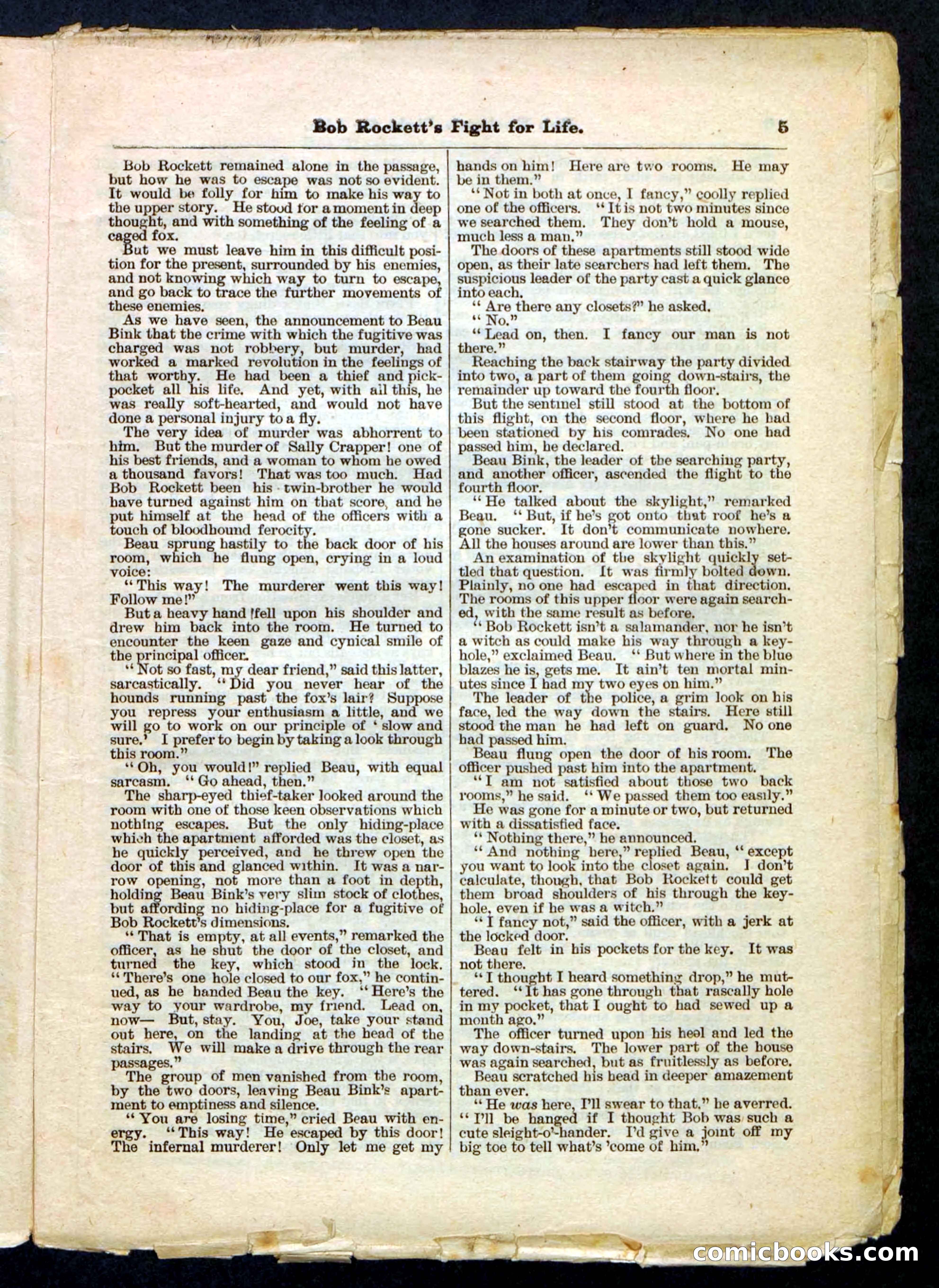 Beadle's Pocket Library No. 170 — page 5 of 32