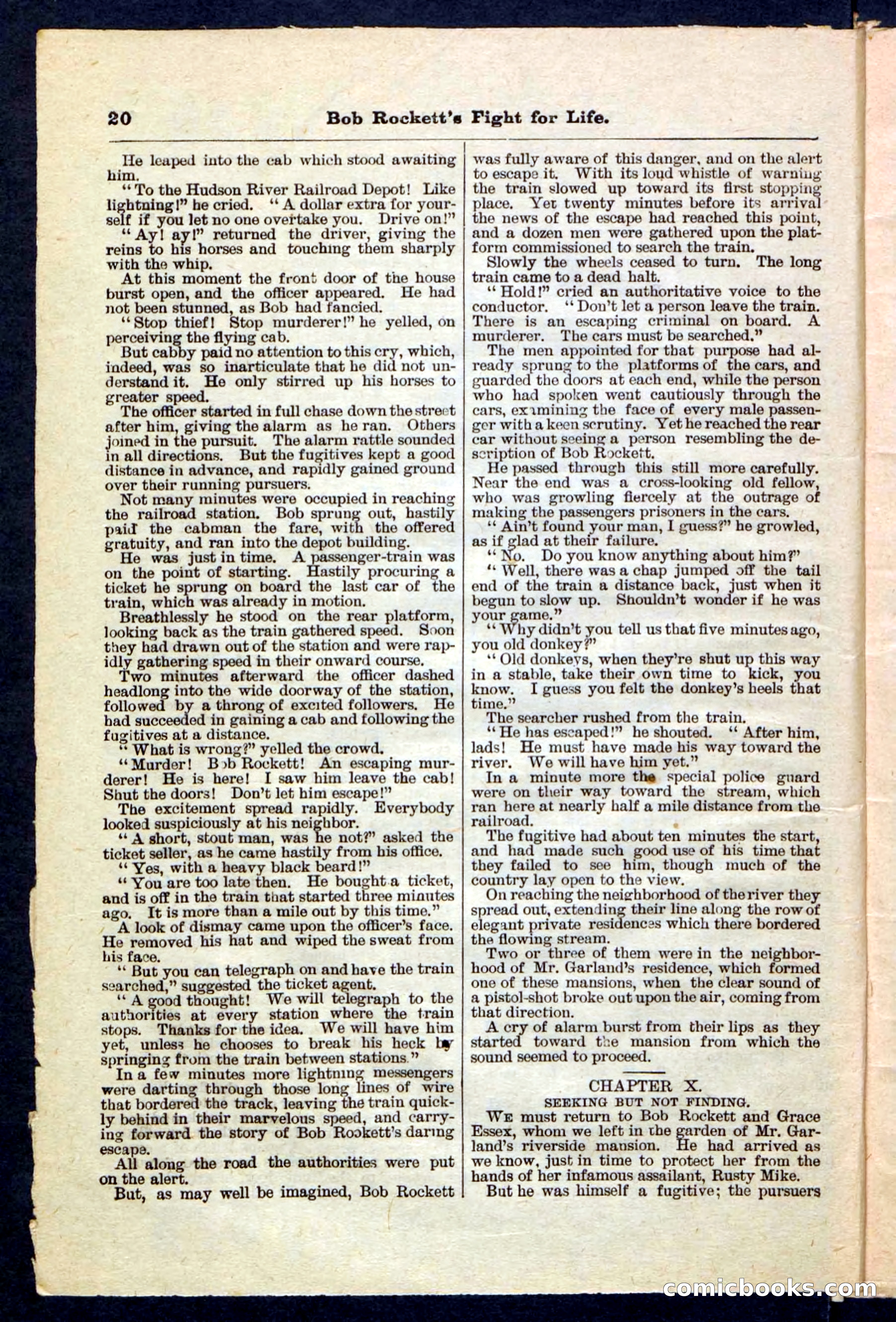 Beadle's Pocket Library No. 170 — page 20 of 32