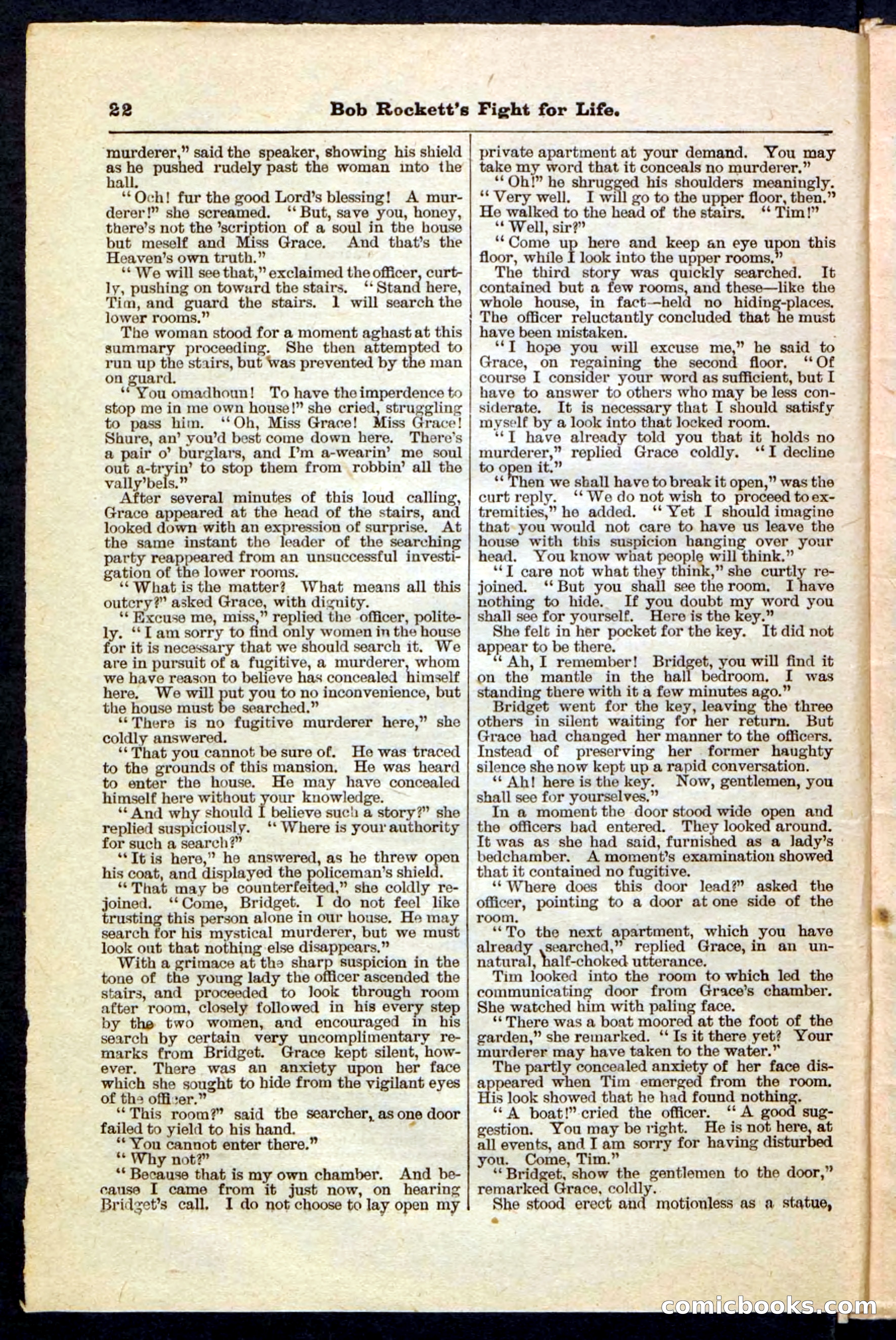 Beadle's Pocket Library No. 170 — page 22 of 32
