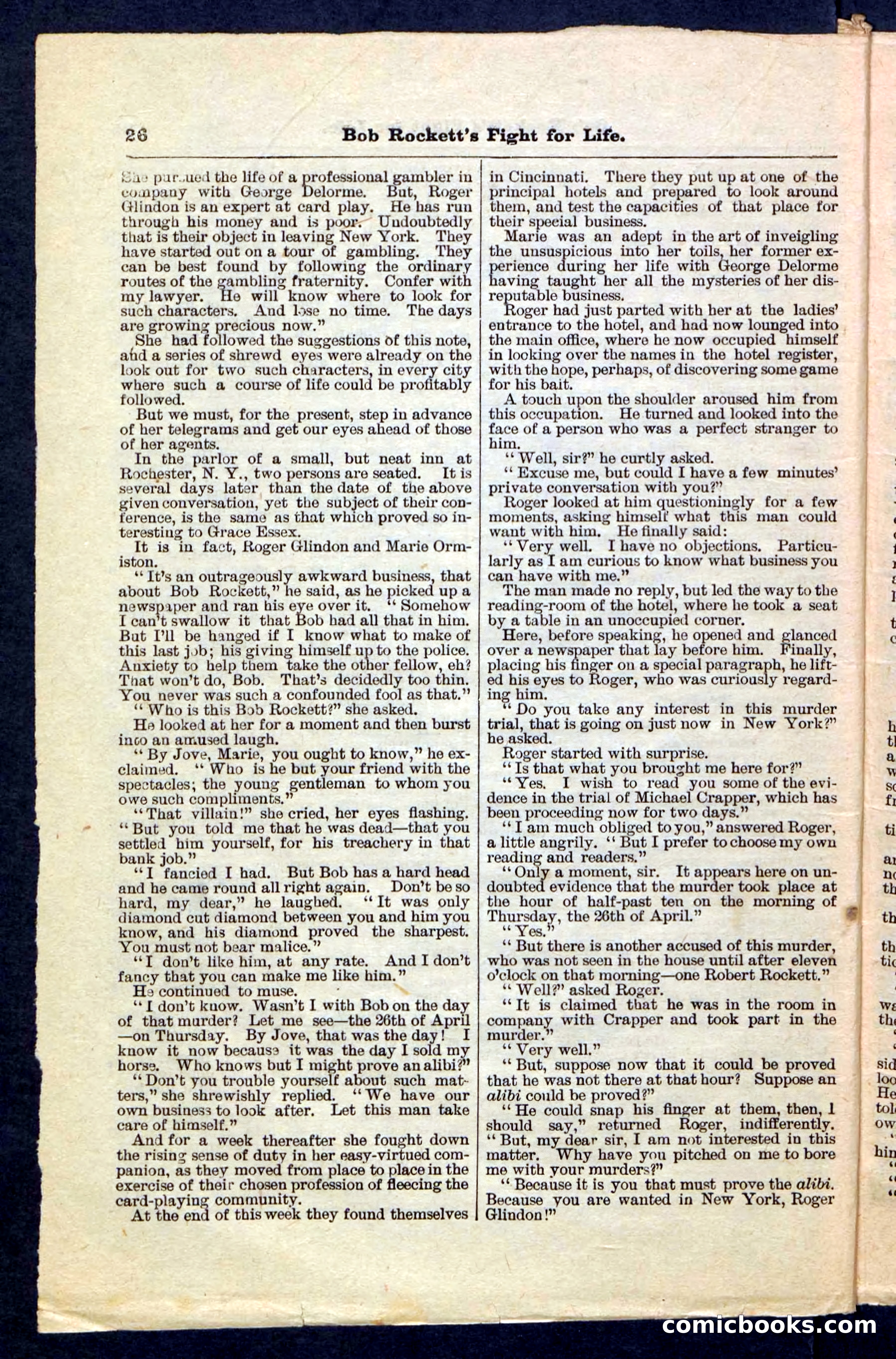 Beadle's Pocket Library No. 170 — page 26 of 32