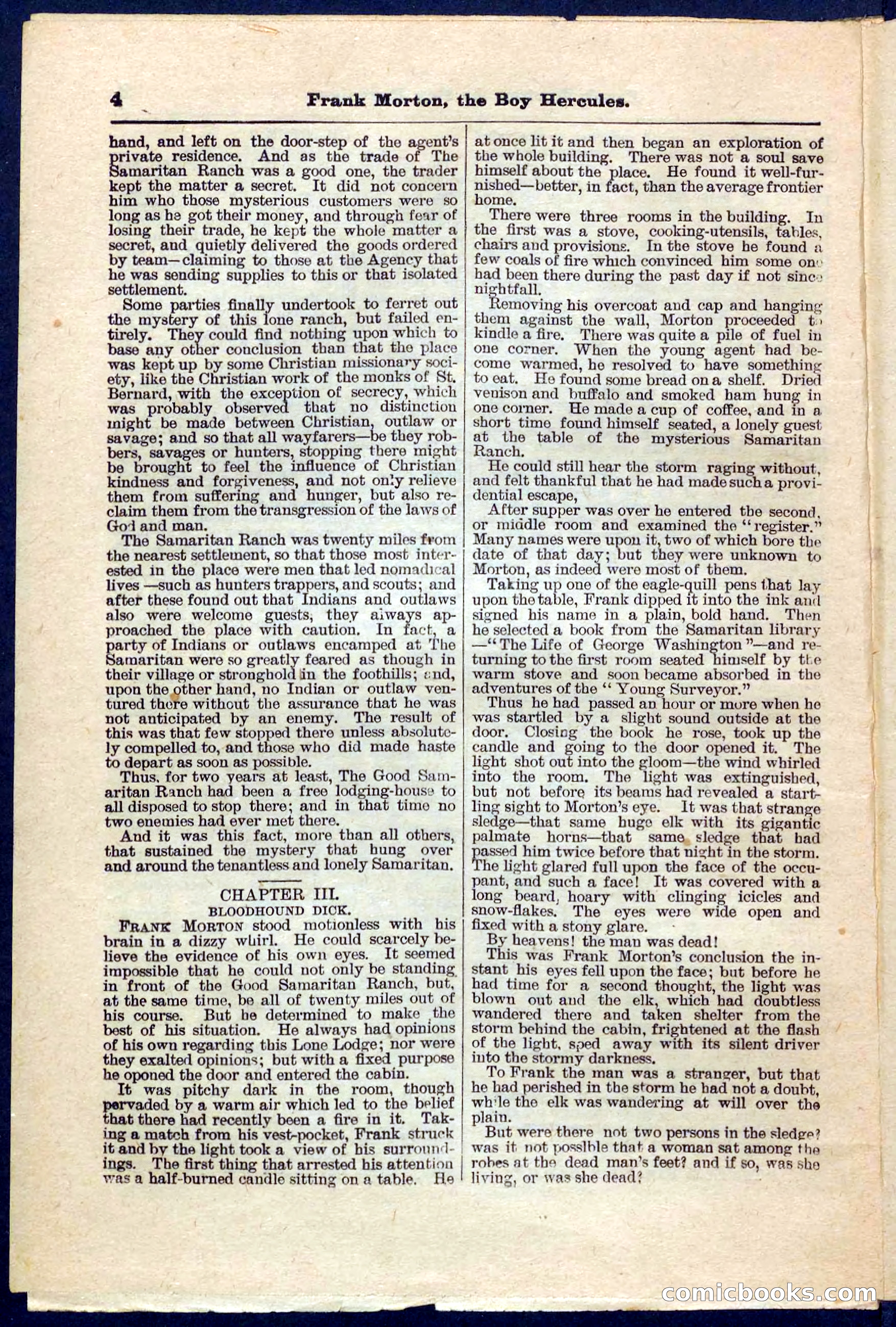 Beadle's Pocket Library No. 171 — page 4 of 32