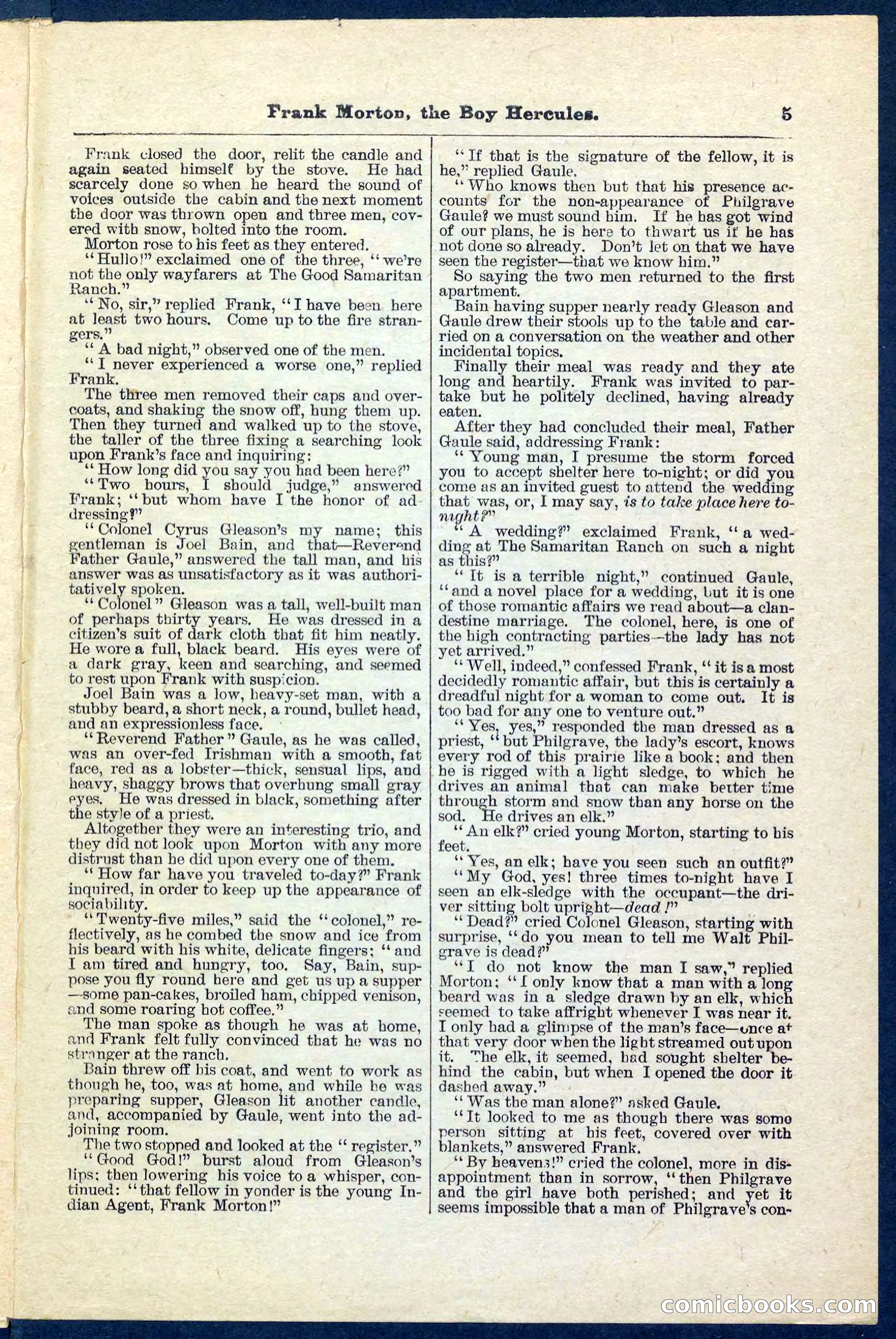 Beadle's Pocket Library No. 171 — page 5 of 32