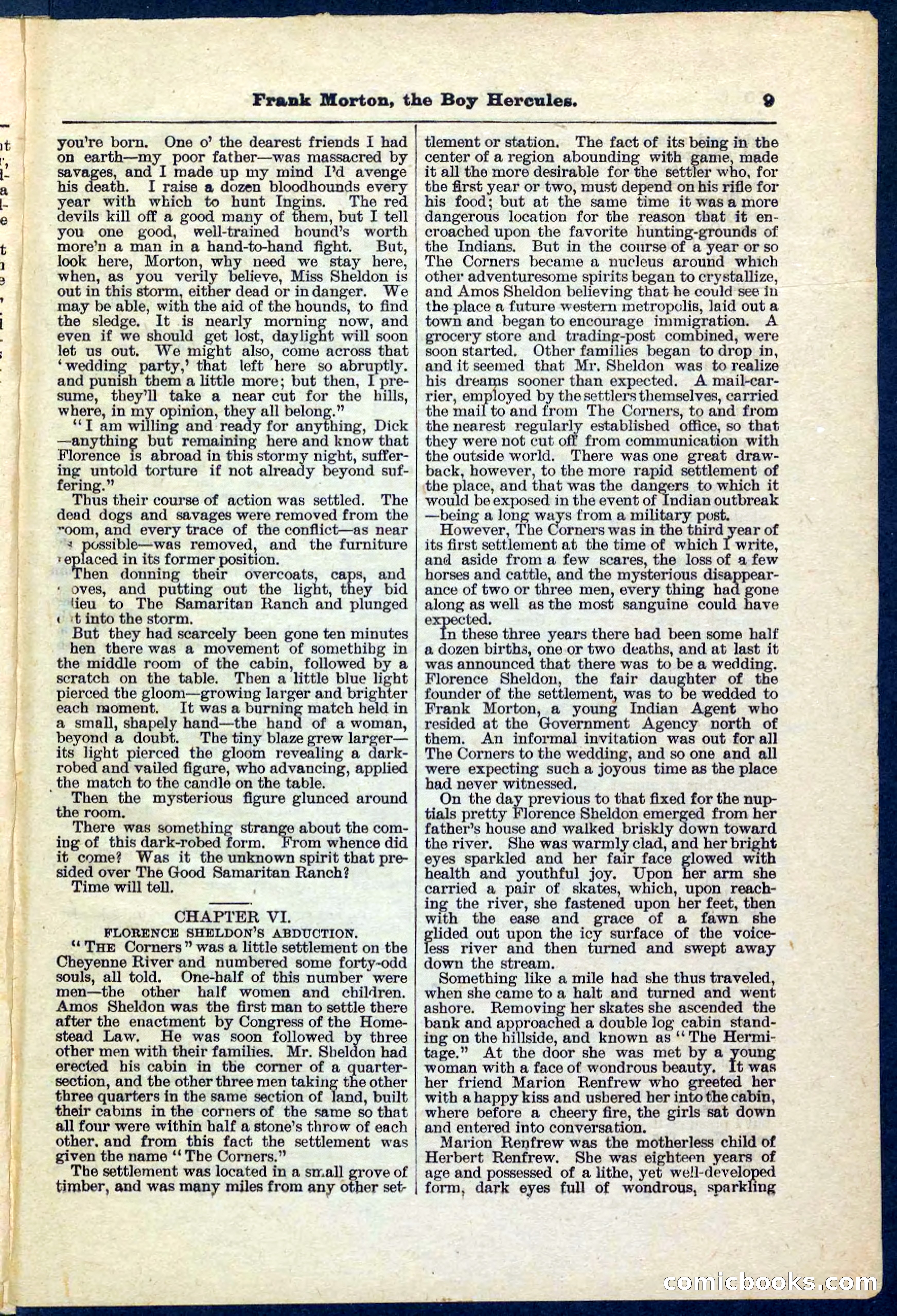 Beadle's Pocket Library No. 171 — page 9 of 32