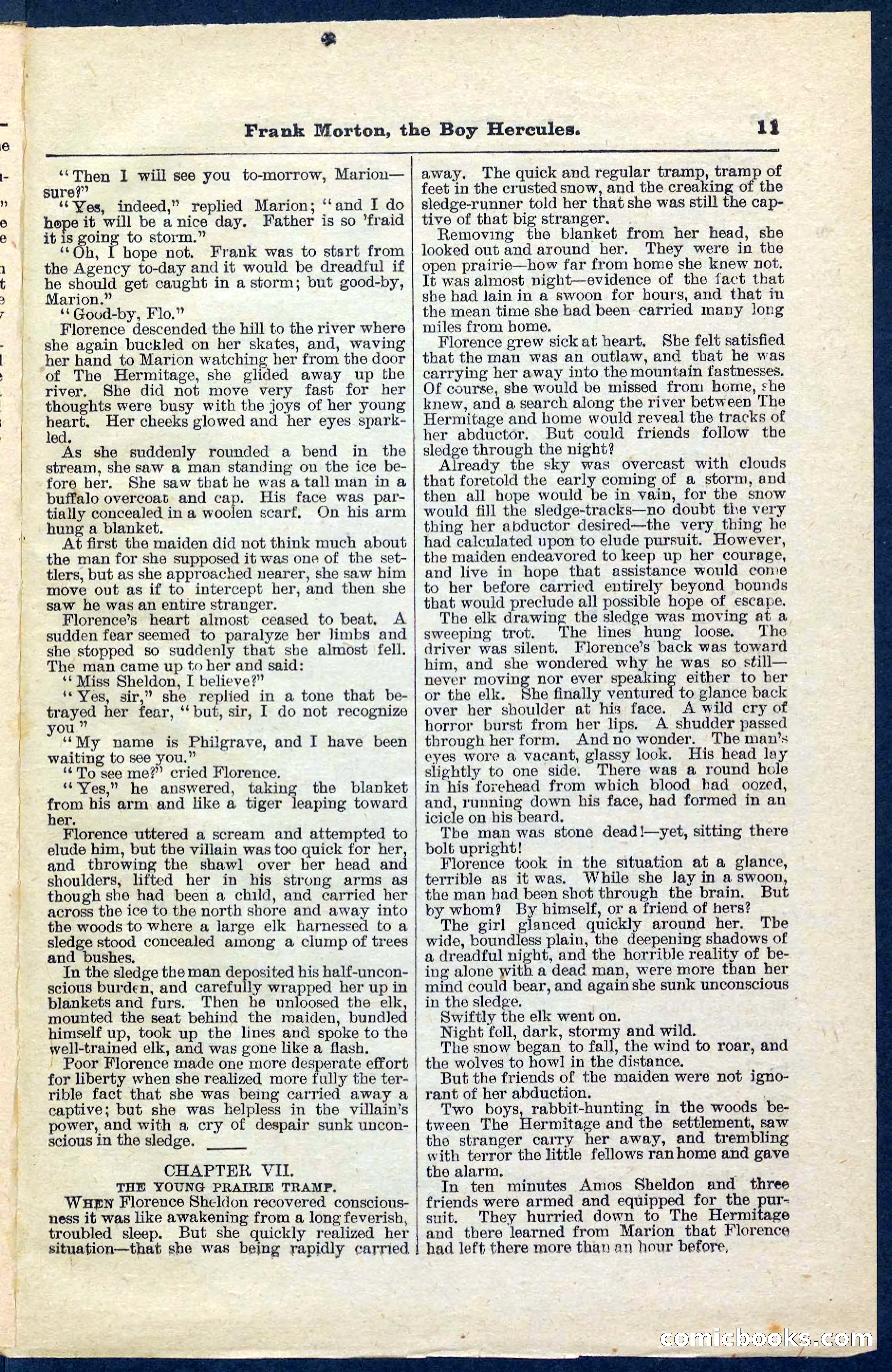 Beadle's Pocket Library No. 171 — page 11 of 32