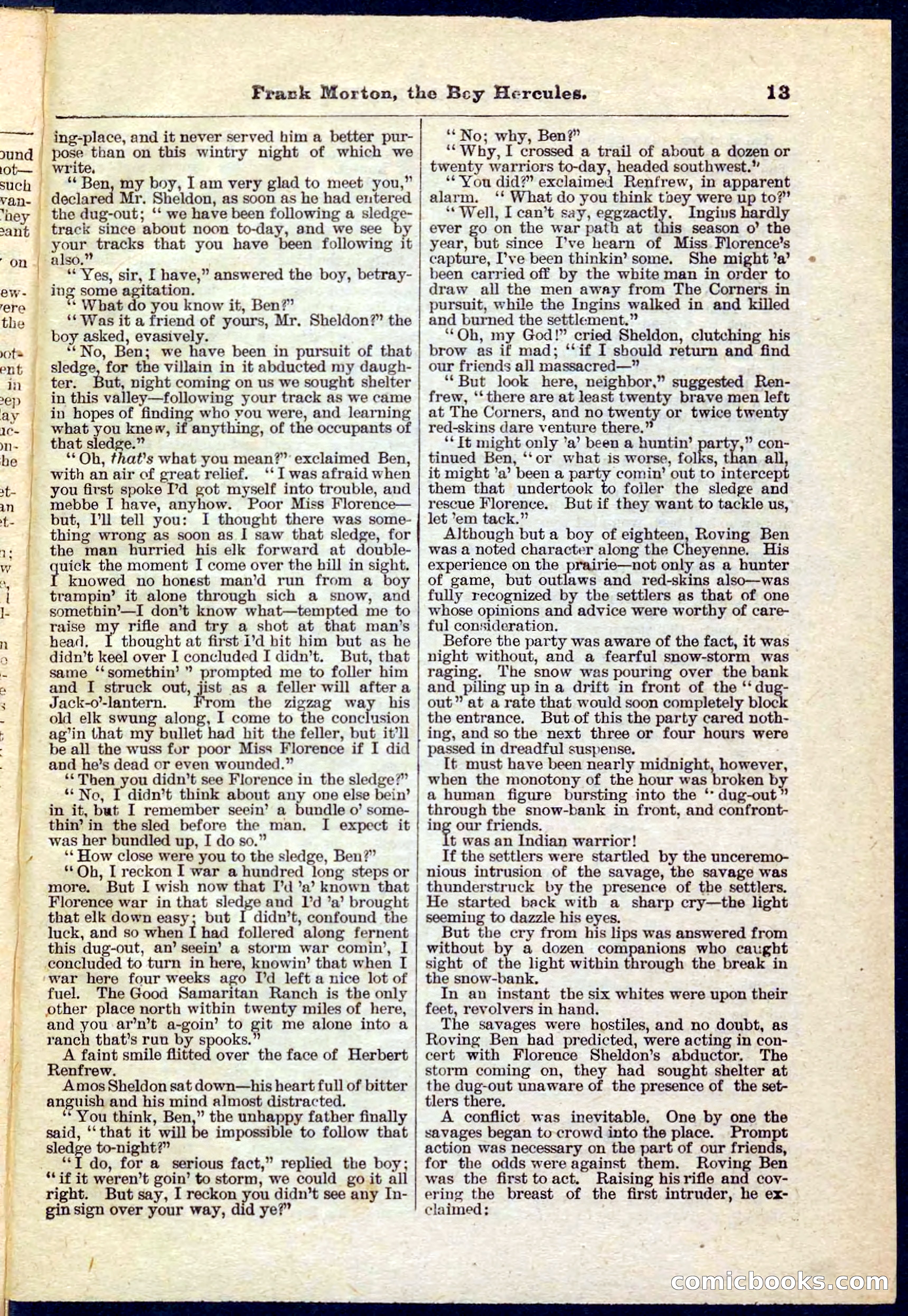 Beadle's Pocket Library No. 171 — page 13 of 32