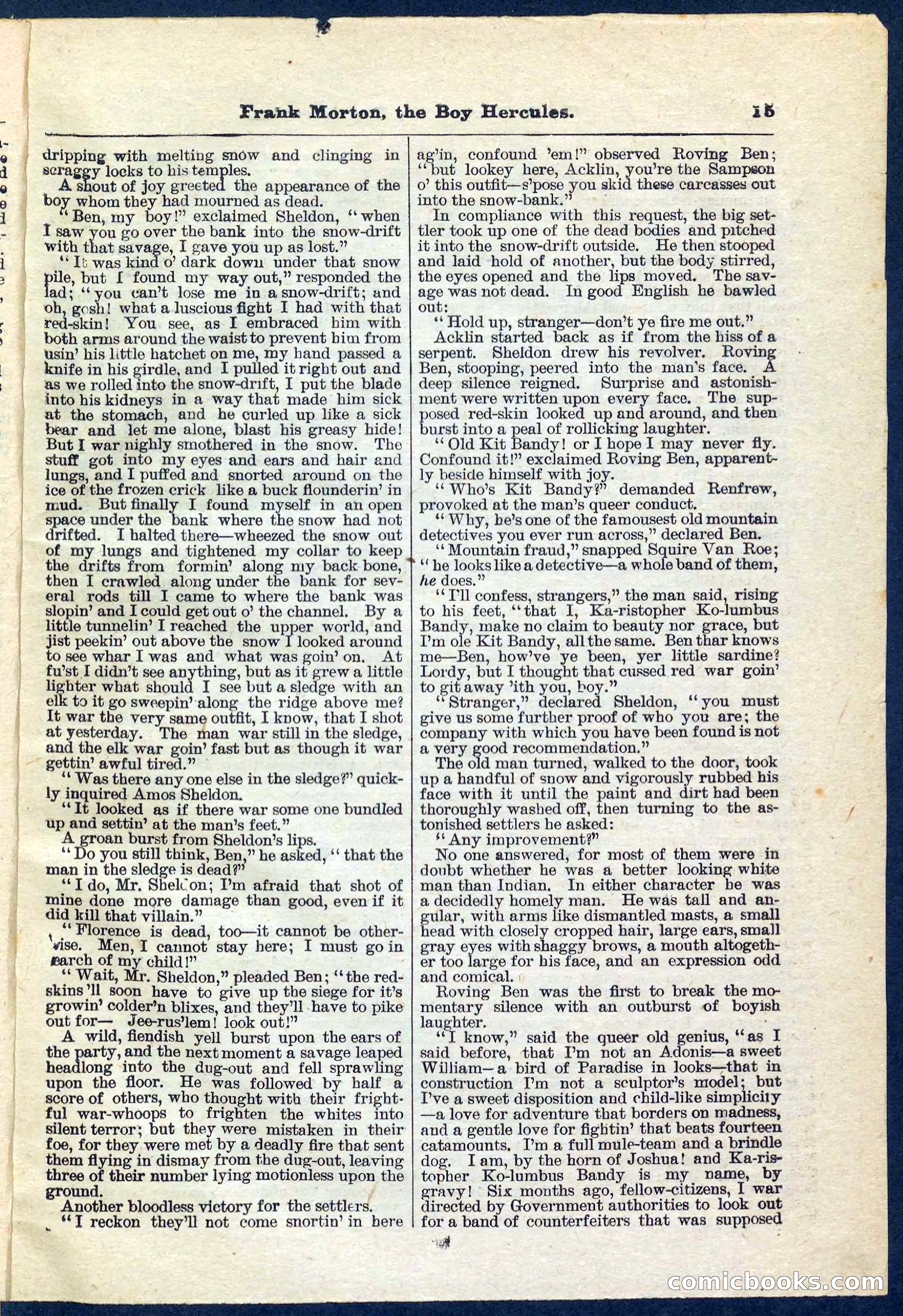 Beadle's Pocket Library No. 171 — page 15 of 32