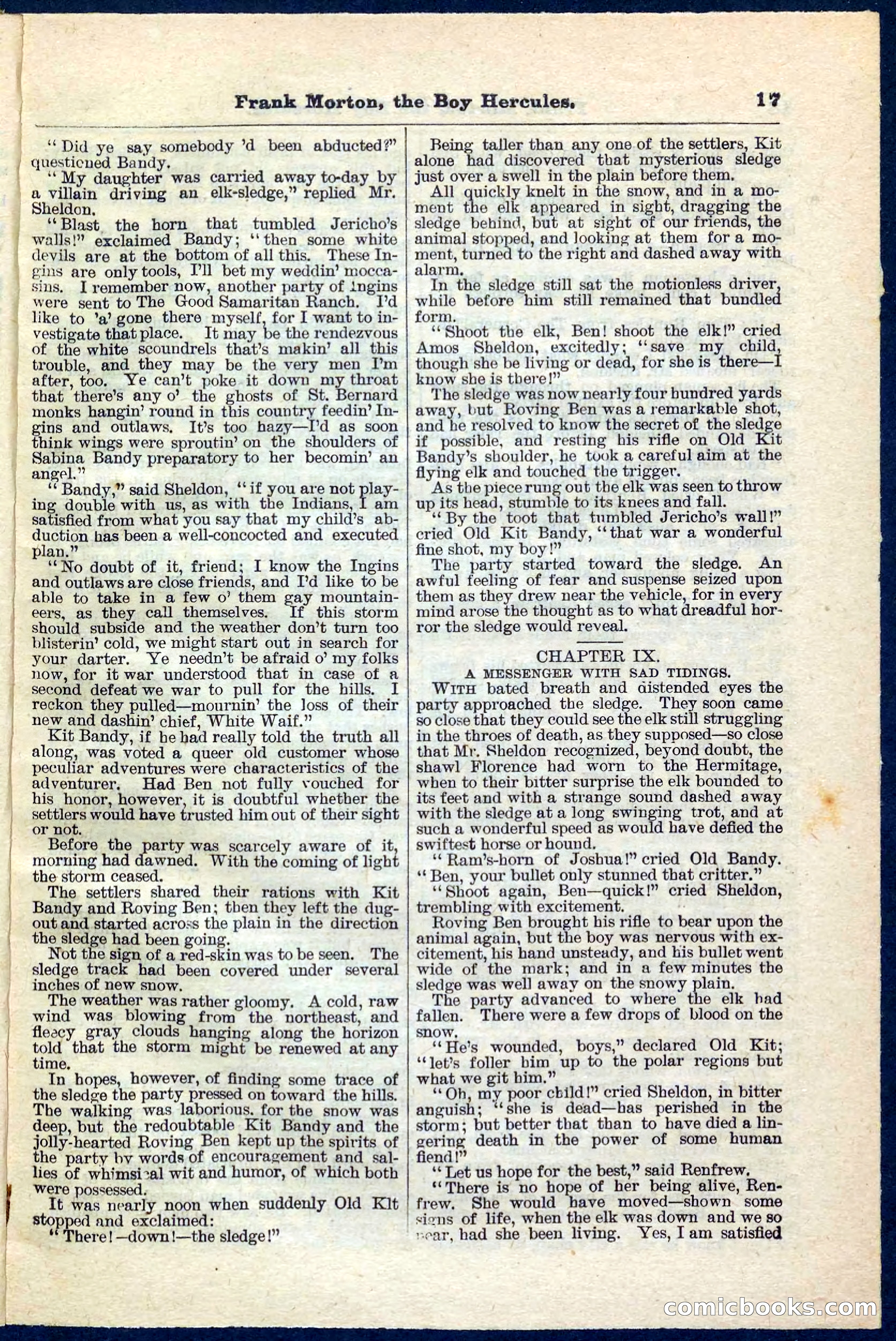 Beadle's Pocket Library No. 171 — page 17 of 32