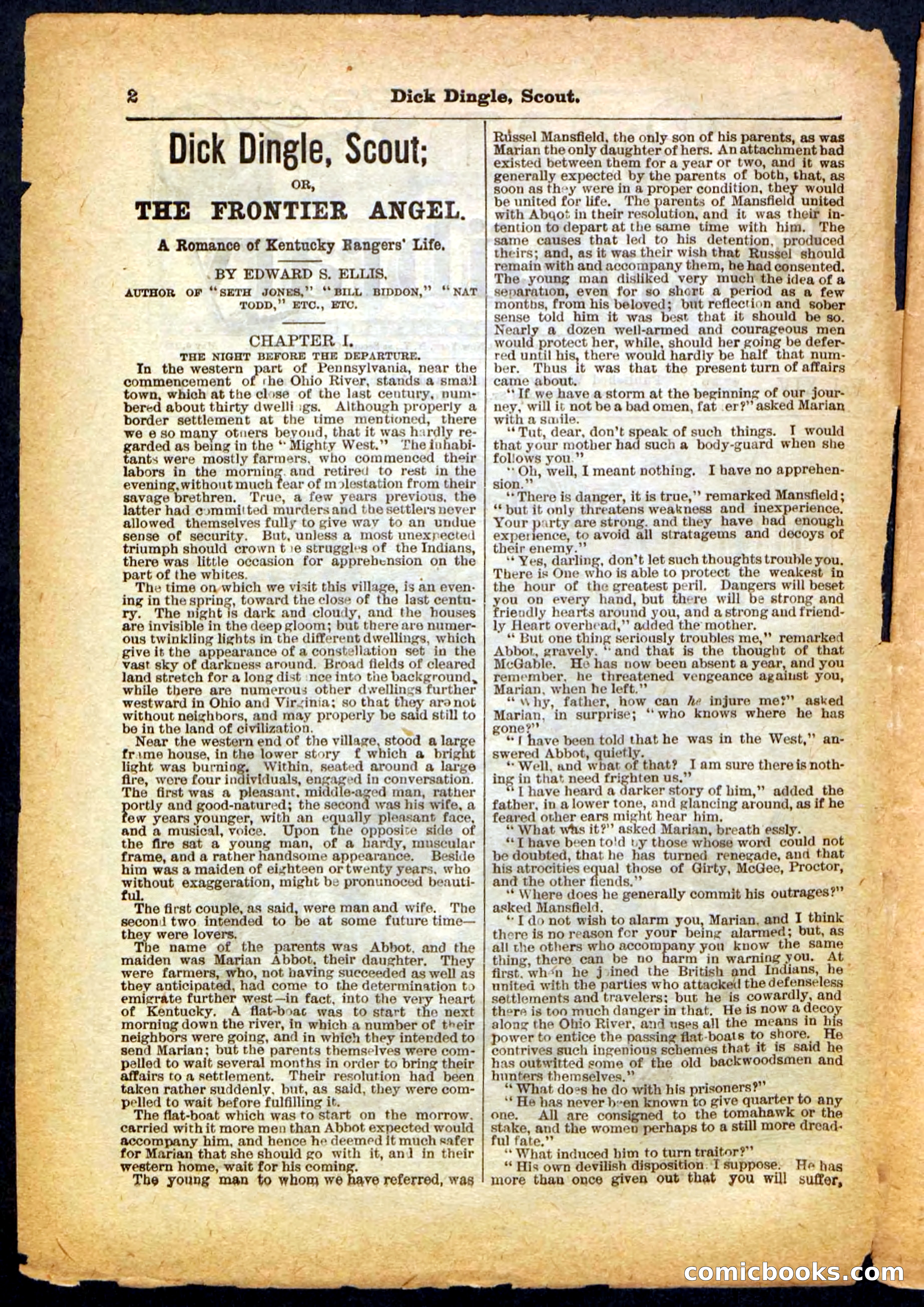 Beadle's Pocket Library No. 173 — page 2 of 32