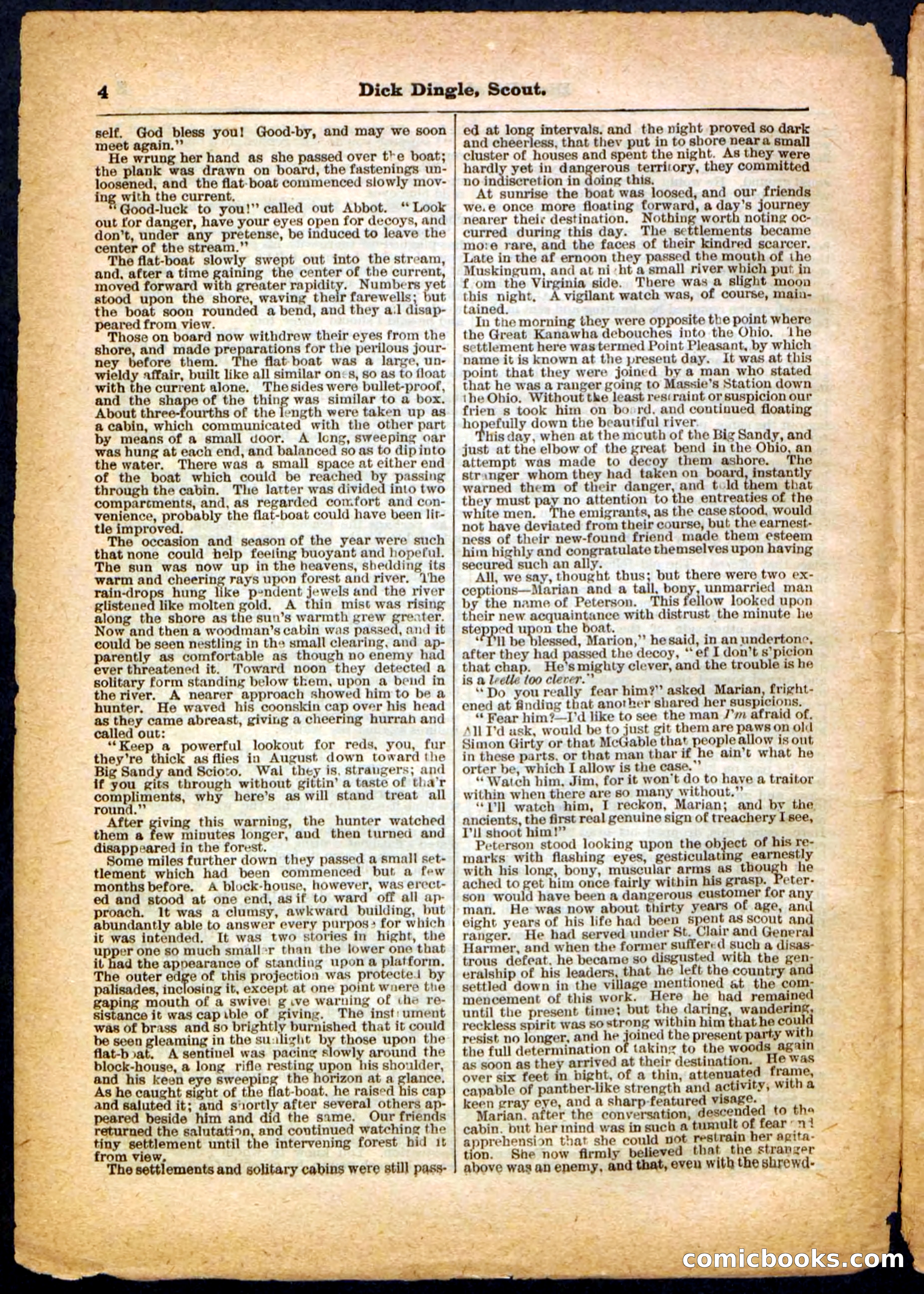 Beadle's Pocket Library No. 173 — page 4 of 32
