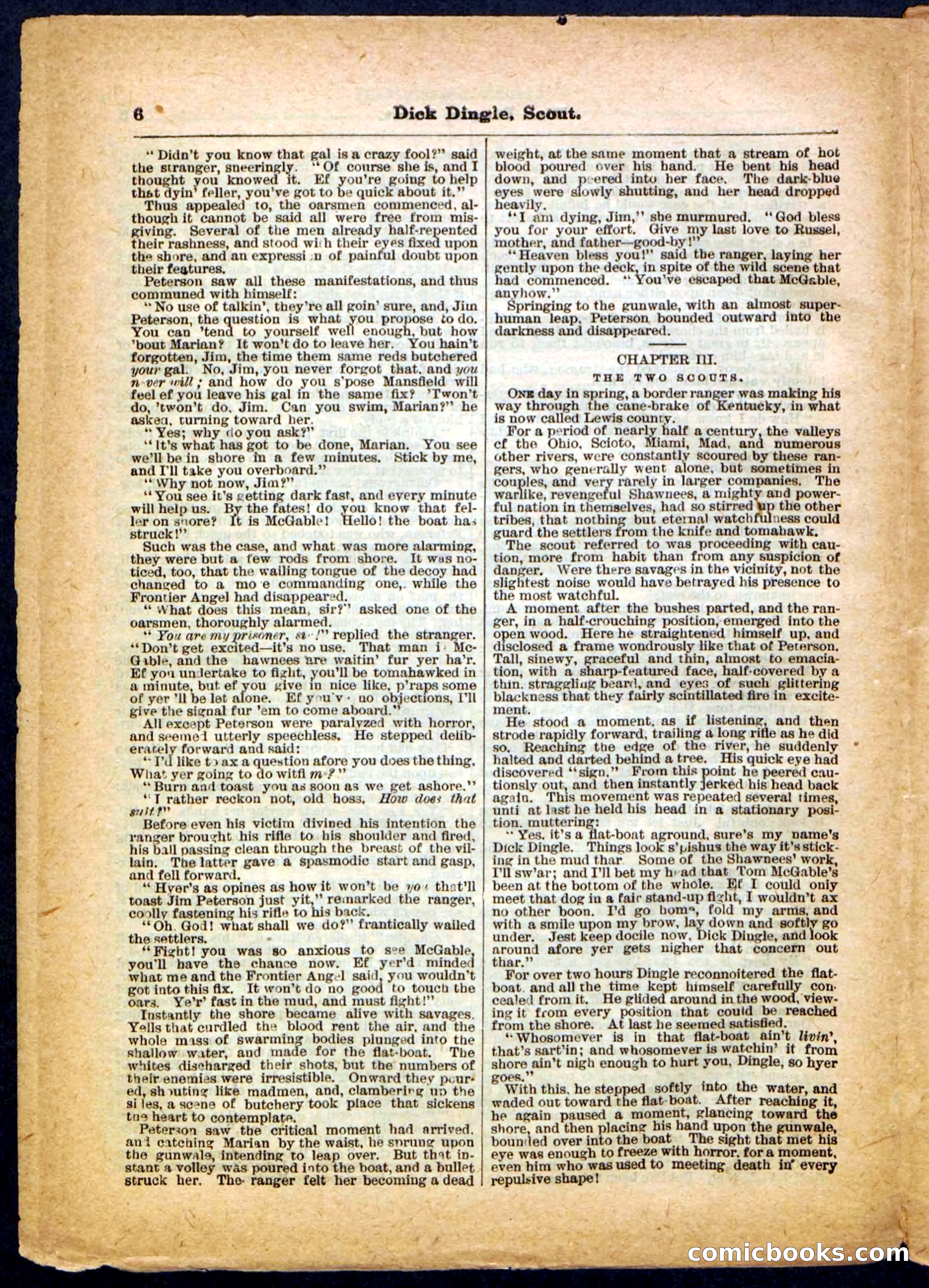 Beadle's Pocket Library No. 173 — page 6 of 32